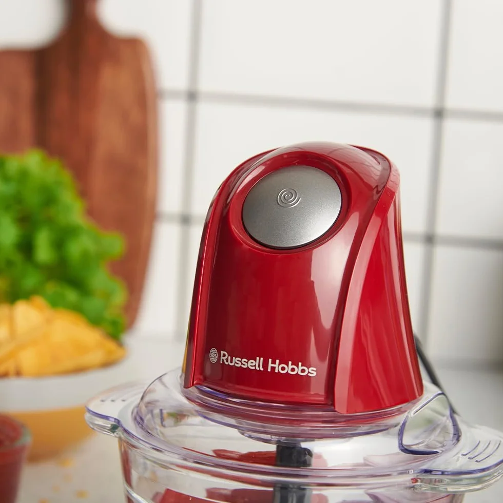 Russell Hobbs Minirozdrabniacz Desire Red 350W 500ml stal nierdzewna 27132-56
