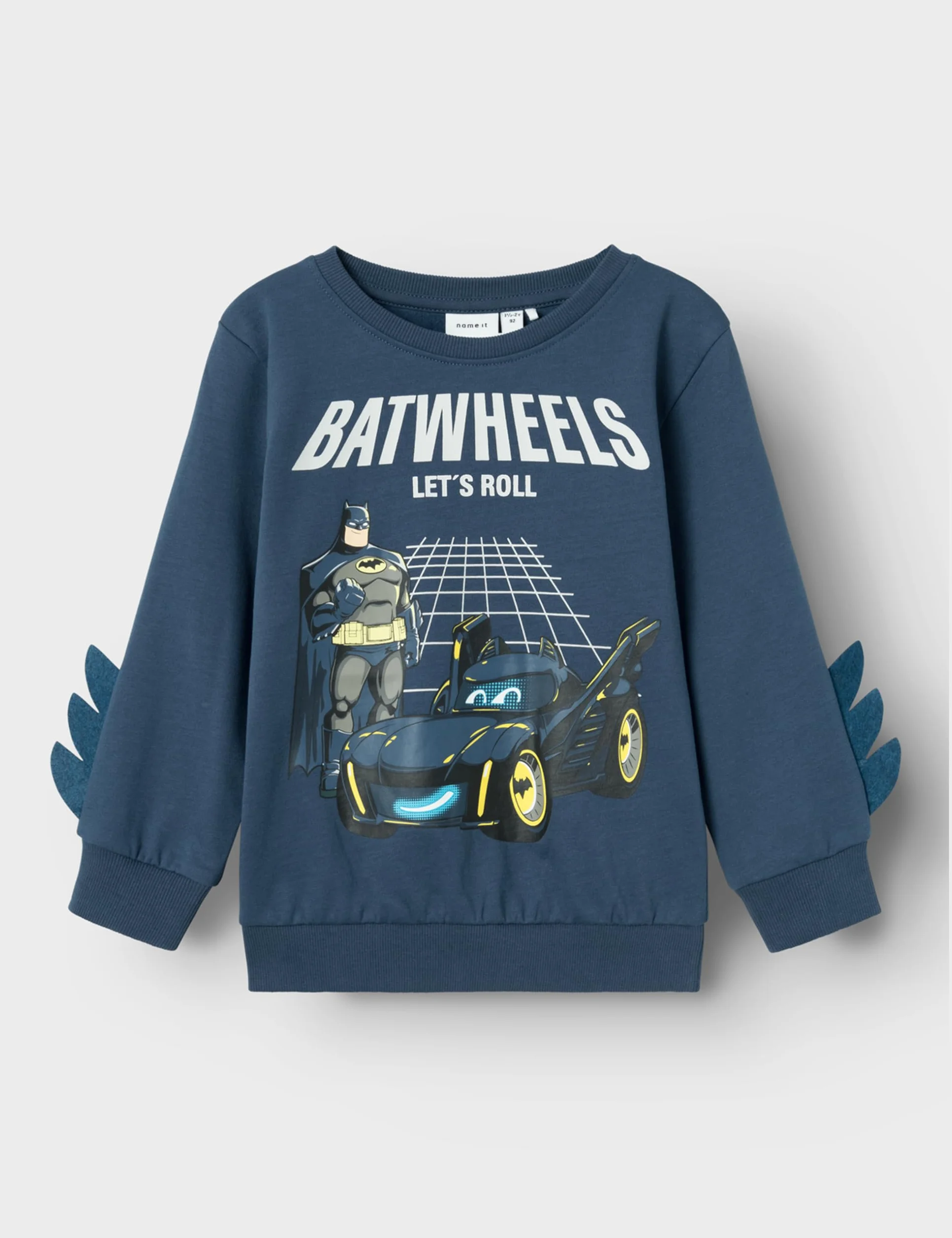 NAME IT Bluza chłopięca Batwheels