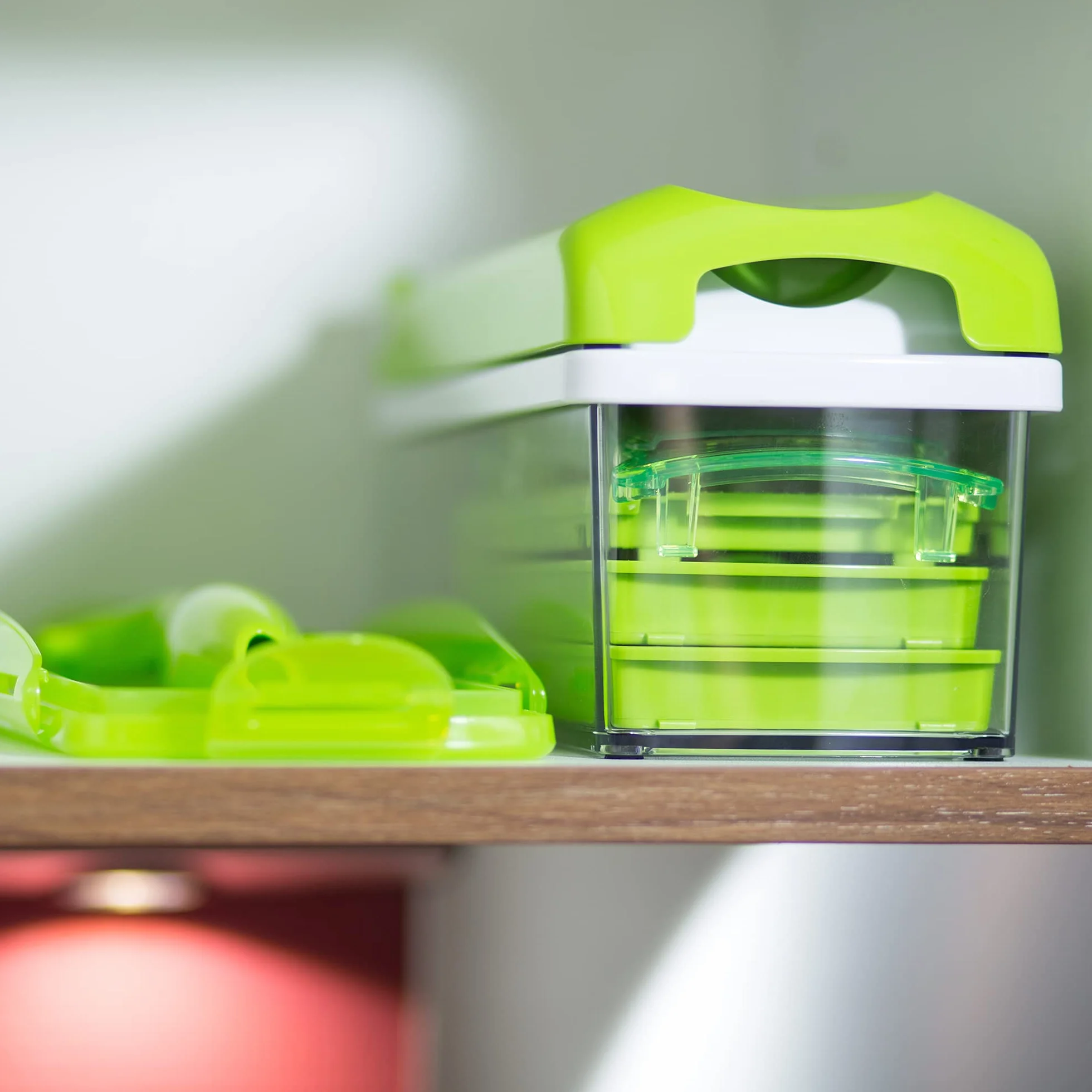 Genius Nicer Dicer Plus 18-częściowa uniwersalna krajalnica do owoców i warzyw