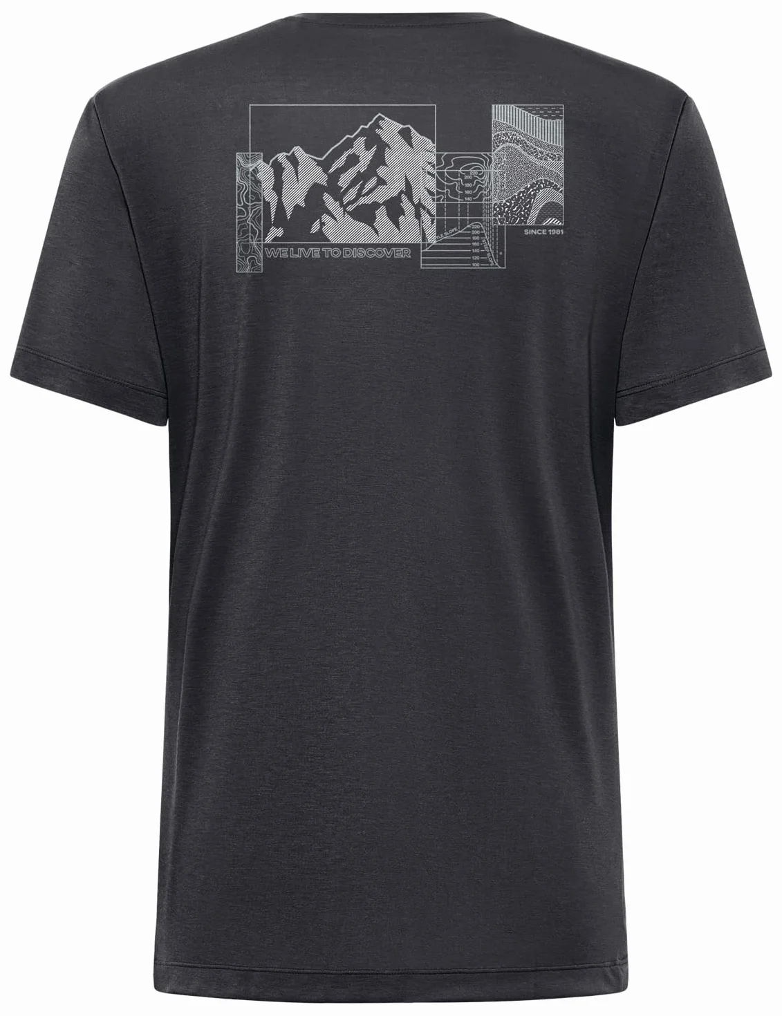 Jack Wolfskin Vonnan Graphic T M T-shirt męski