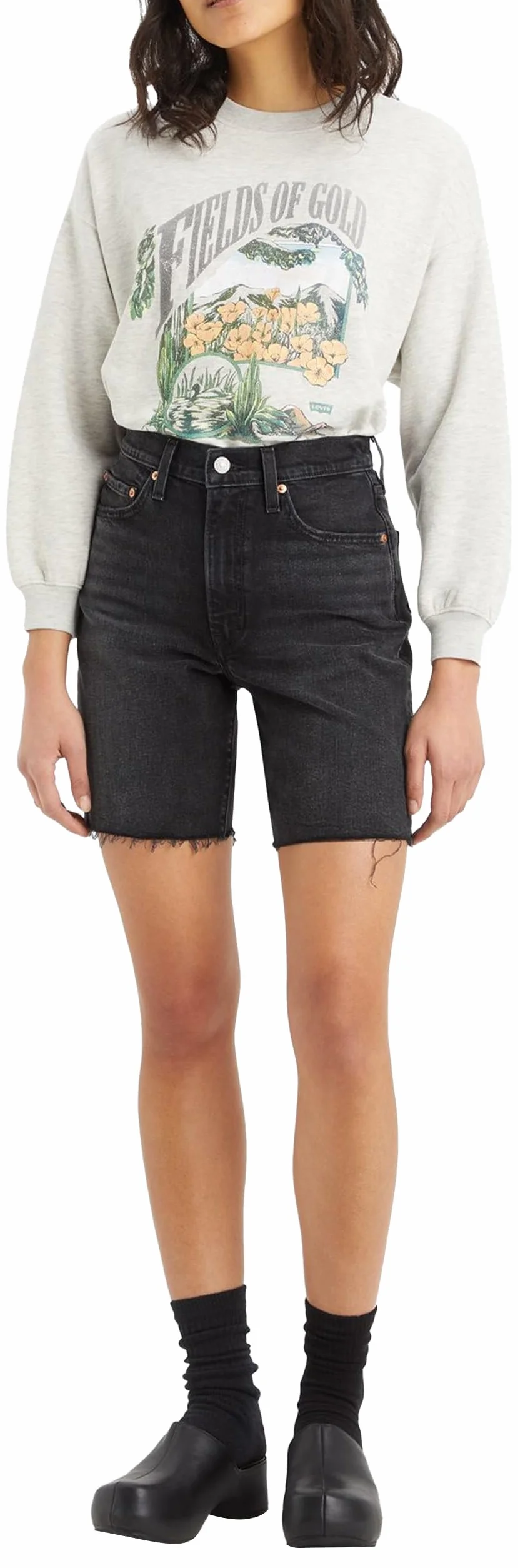 Levi's Tbd Hr Bermudy Short - Shorty Kobiety