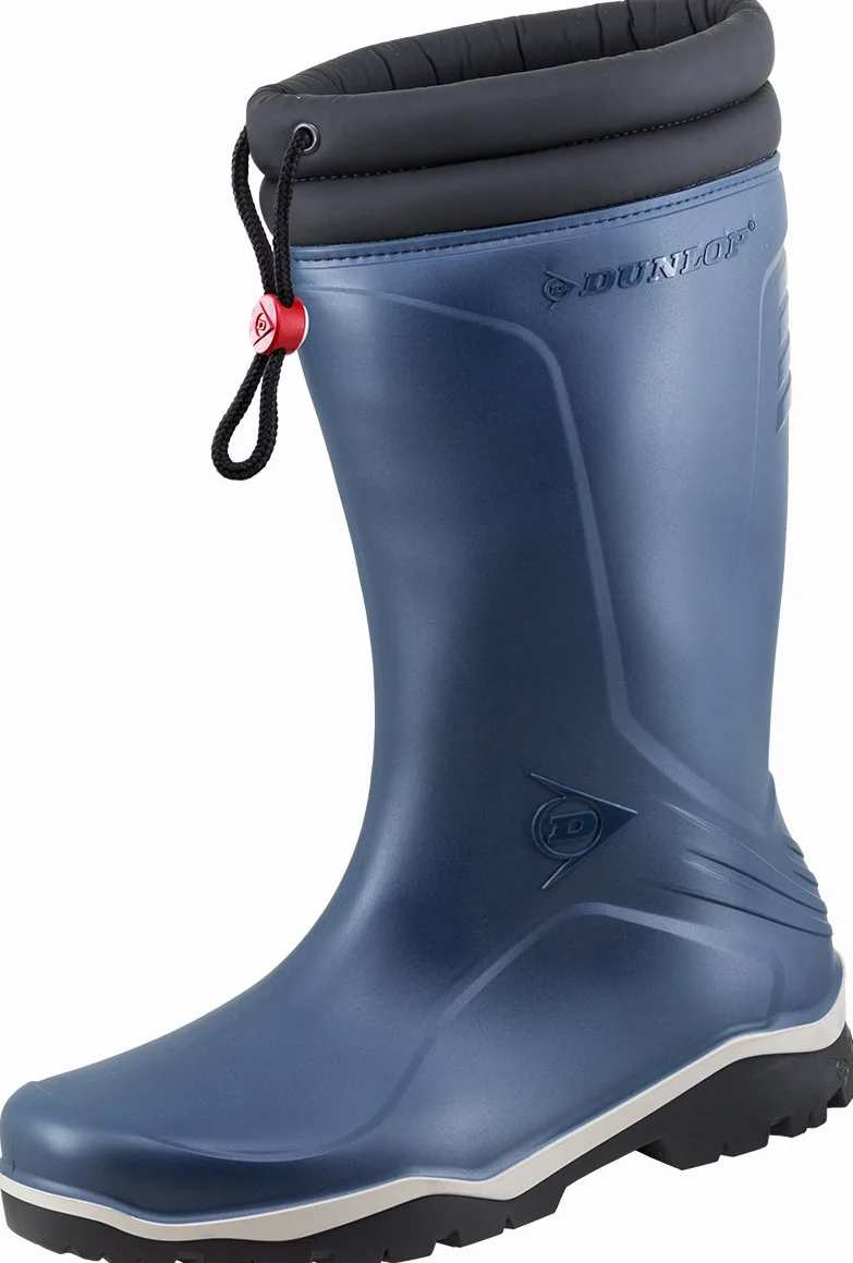 Dunlop Blizzard męskie kalosze z podszewką, niebieskie, 42 EU