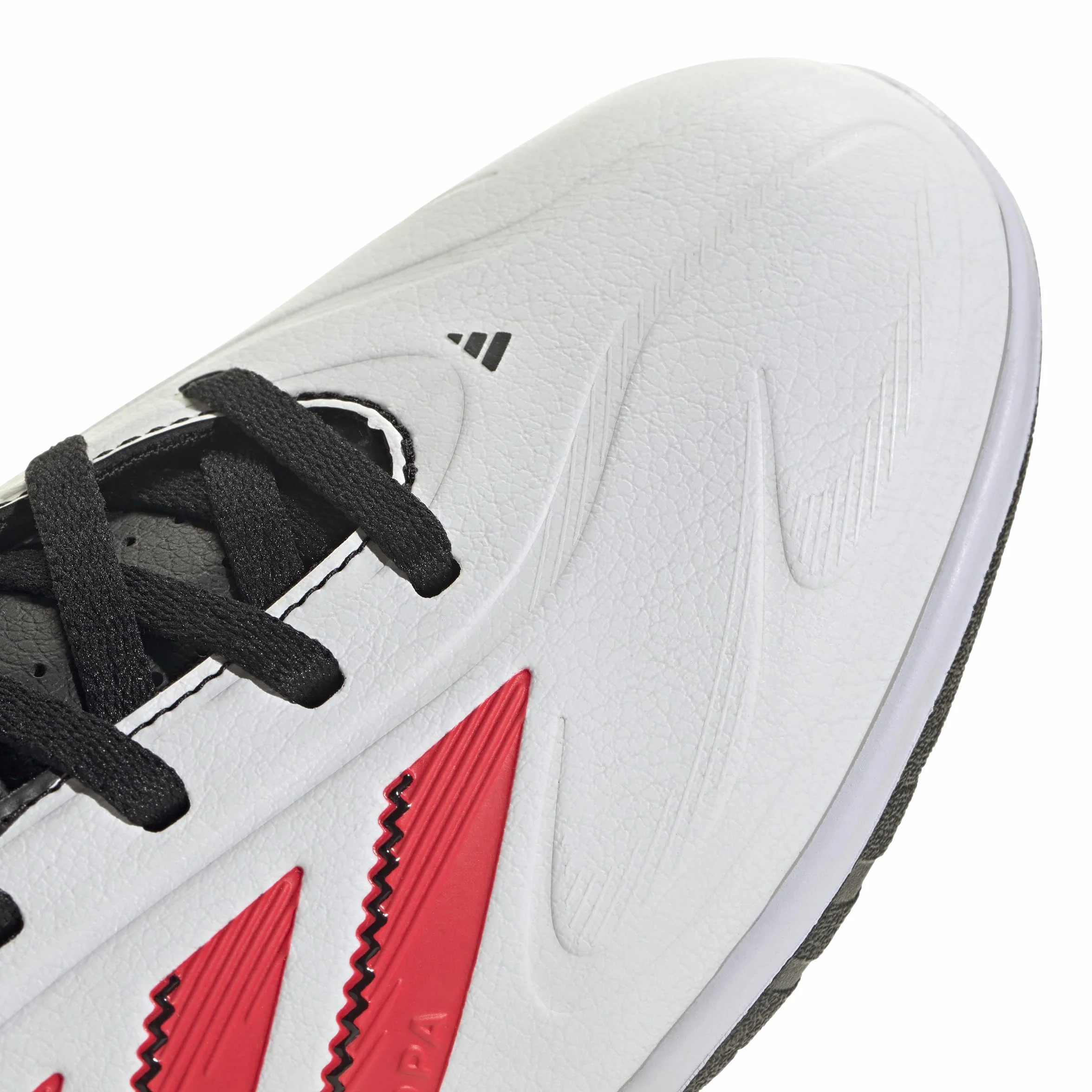 adidas Uniseks - dzieci COPA PURE III CLUB Indoor Football boots Kids, Cloud White/Lucid Red/Core Black, 33 EU