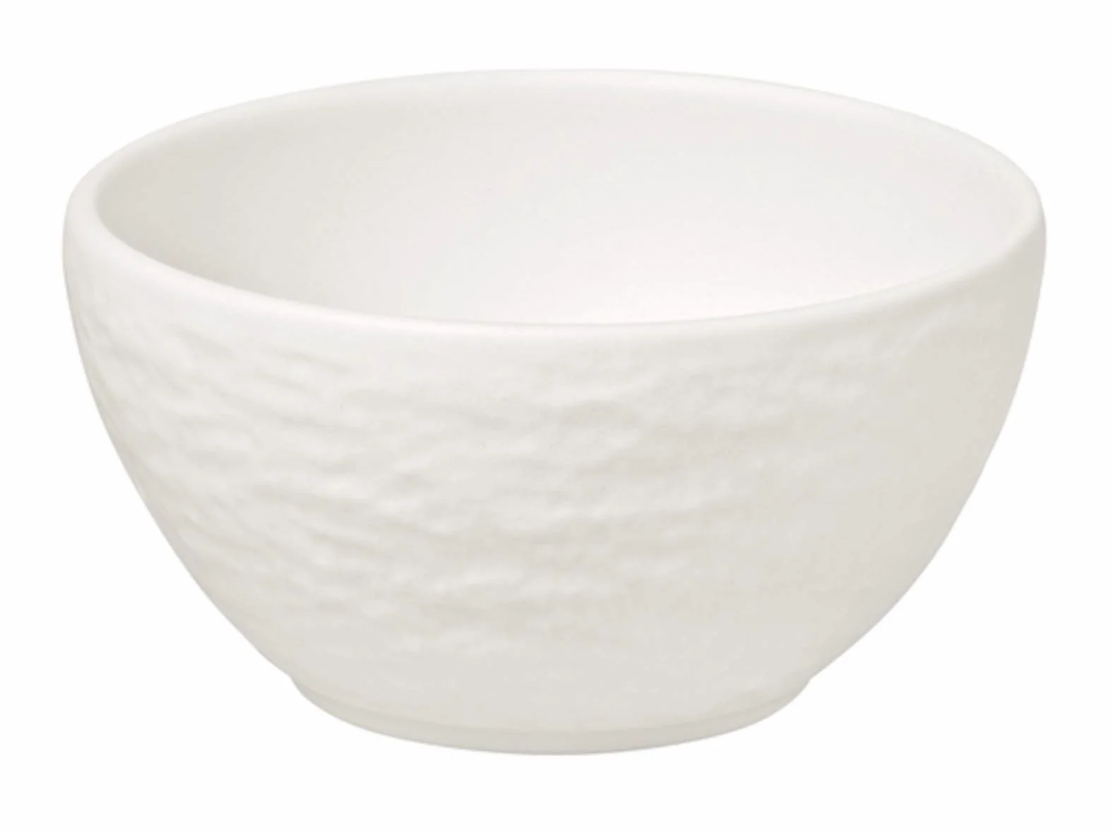 Villeroy & Boch 10-4240-3932 Produkcja Rock Blanc, eleganckie naczynia na palec jedzenie i dipy, porcelana premium, można myć w zmywarce, białe