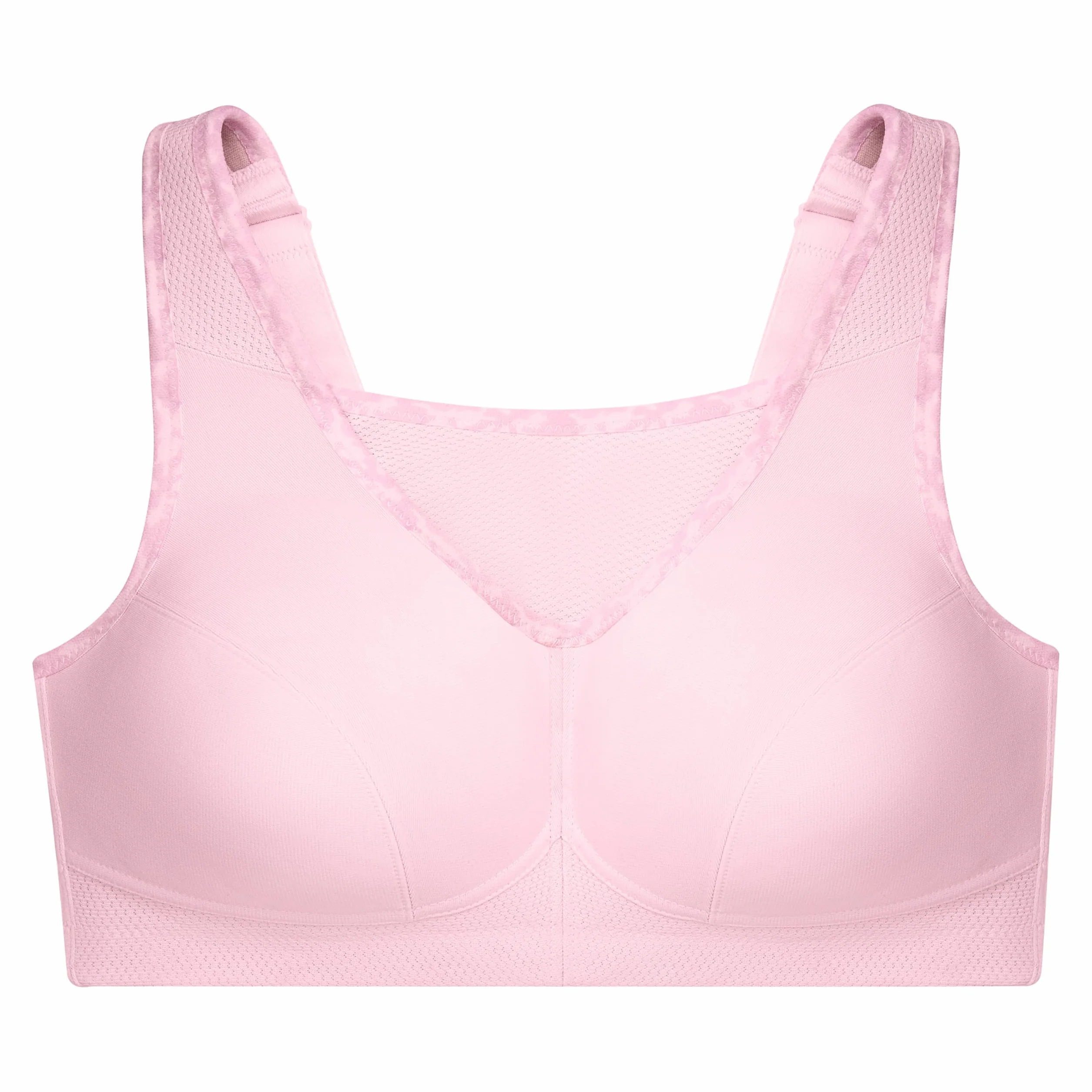 Glamorise Biustonosz damski z perfekcyjnym trzymaniem sportowy biustonosz, Perfekcyjny różowy, 95I