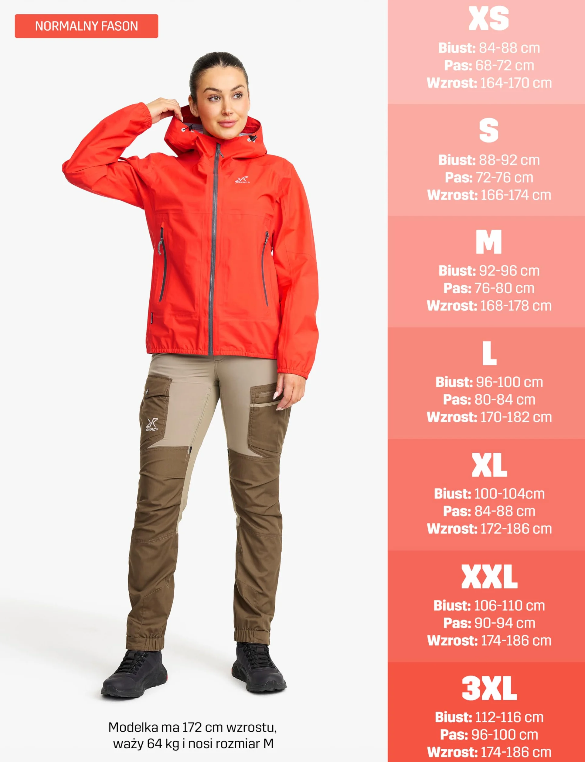 RevolutionRace Arcade 3L Lightweight Jacket Damska, Wodoodporna Kurtka, łatwa do spakowania wiatrówka na wędrówki
