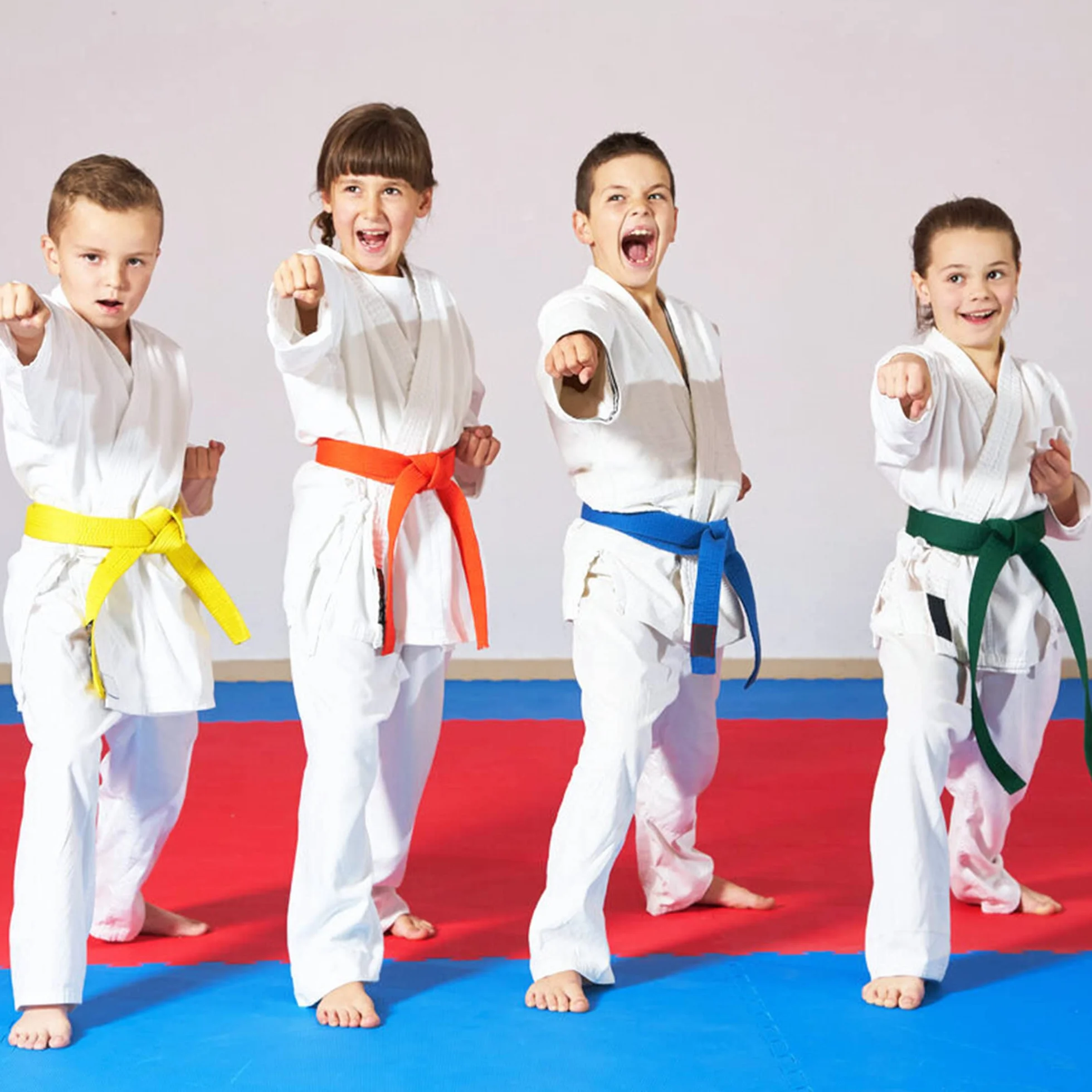 2 szt. 260 cm Judo Karate Pas Sztuki Walki Paski Sportowe Taekwondo Pasy Profesjonalne Karate Aikido Pas Gruby Tkanina Biały Pasek Dzieci Dorośli Kofun Martial Arts Belt