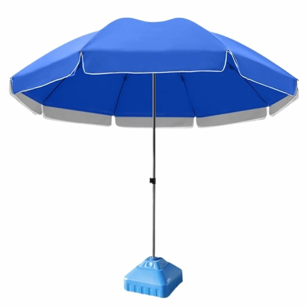 LYGSWDB Habrur Parasol Parasol ogrodowy Parasol ogrodowy 9,2 stopy / 2,8 m Okrągły parasol tarasowy z podstawą Parasol ogrodowy Parasol przeciwsłoneczny Zewnętrzny baldachim Odcień parasola plażowego