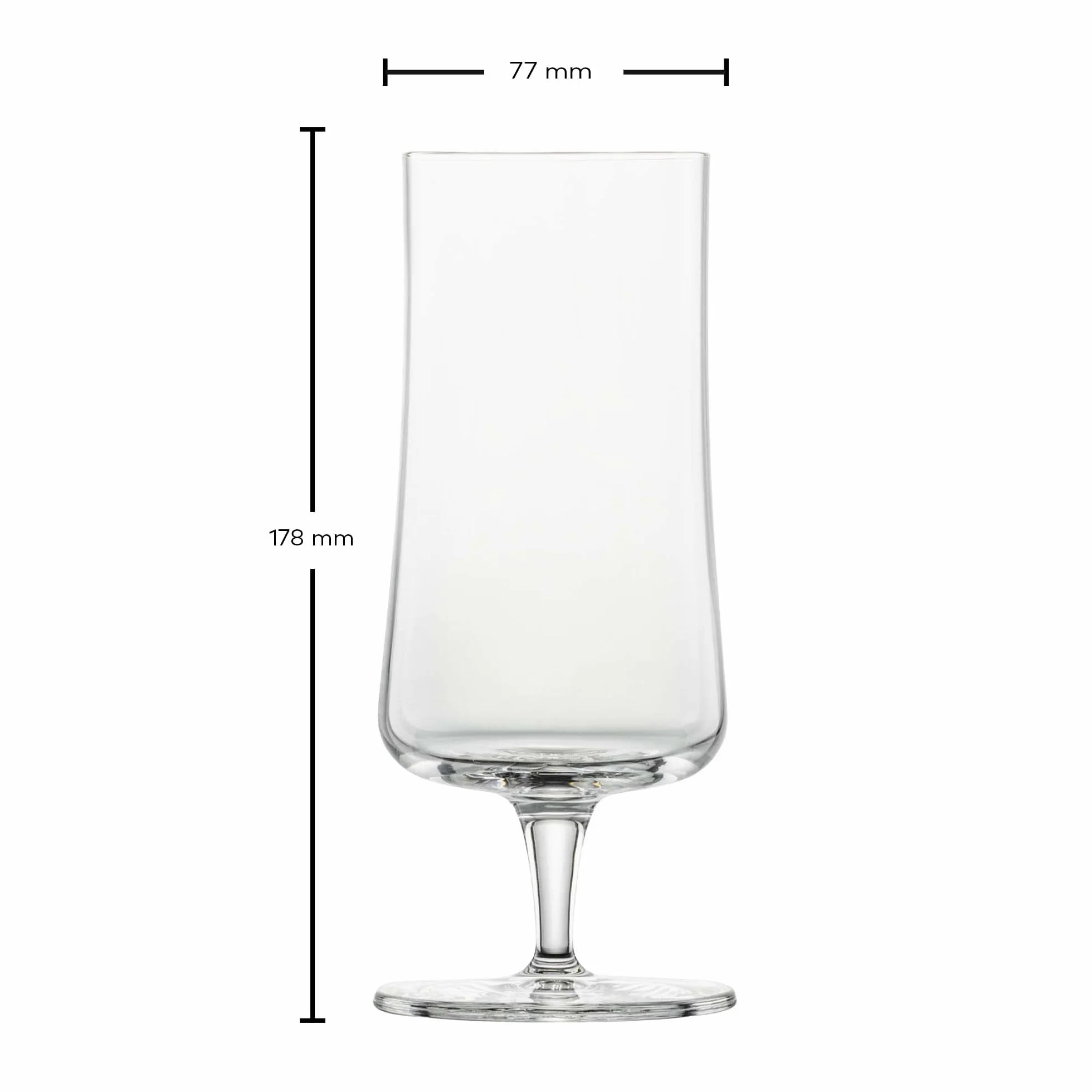 SCHOTT ZWIESEL Pilsglas Beer Basic 0,3 l zestaw 4 szt., klasyczny tulipan do piwa