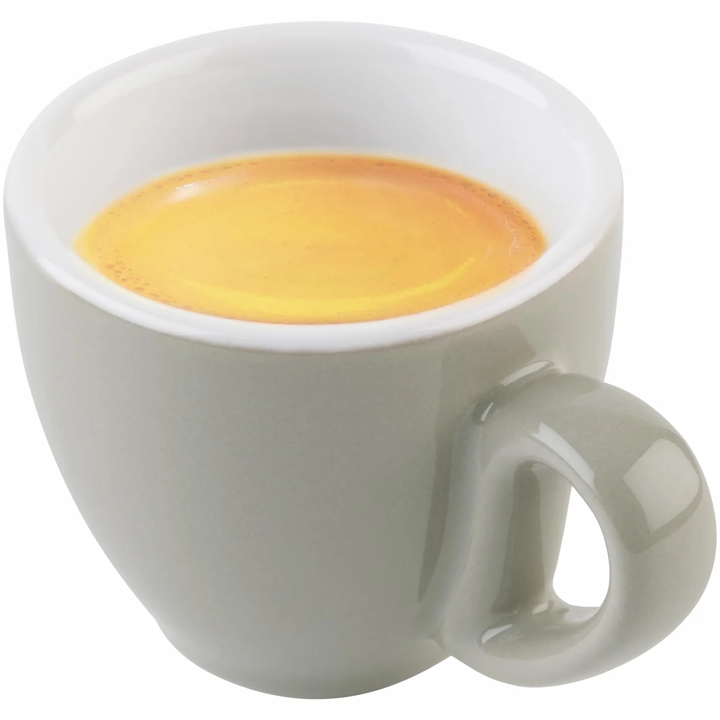 Filiżanki do espresso APS 16000 szare Ø 6 cm 80 ml
