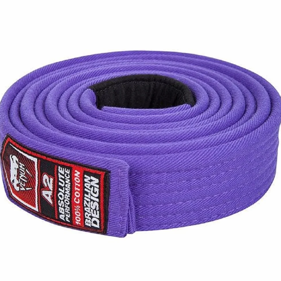 Venum, Pasek do BJJ, Unisex Dorosły, A2, Fioletowy