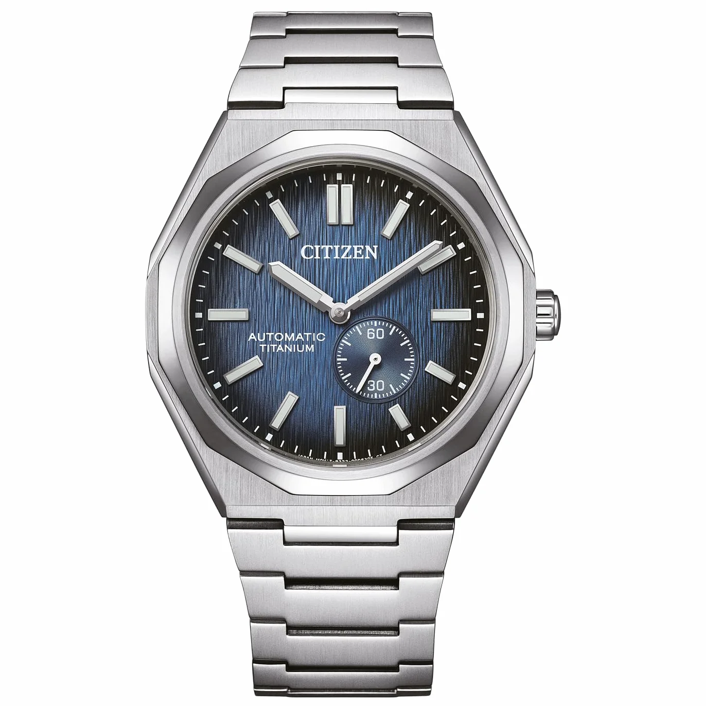 CITIZEN NK5020 Zenshin 60 Super Titanium automatyczny zegarek męski z tytanowym paskiem i szafirowym szkłem