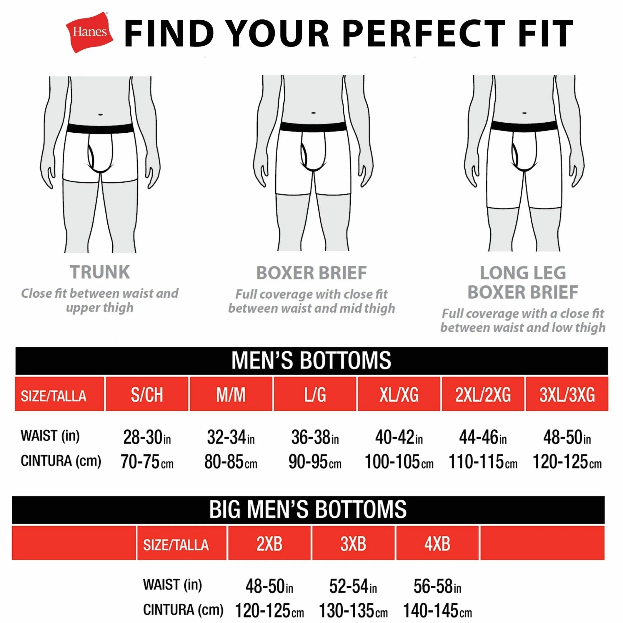 Hanes Men's Moisture-Wicking Anti-Chafing Boxer Briefs, 3-Pack in Black/Blue/Olive, X-Large