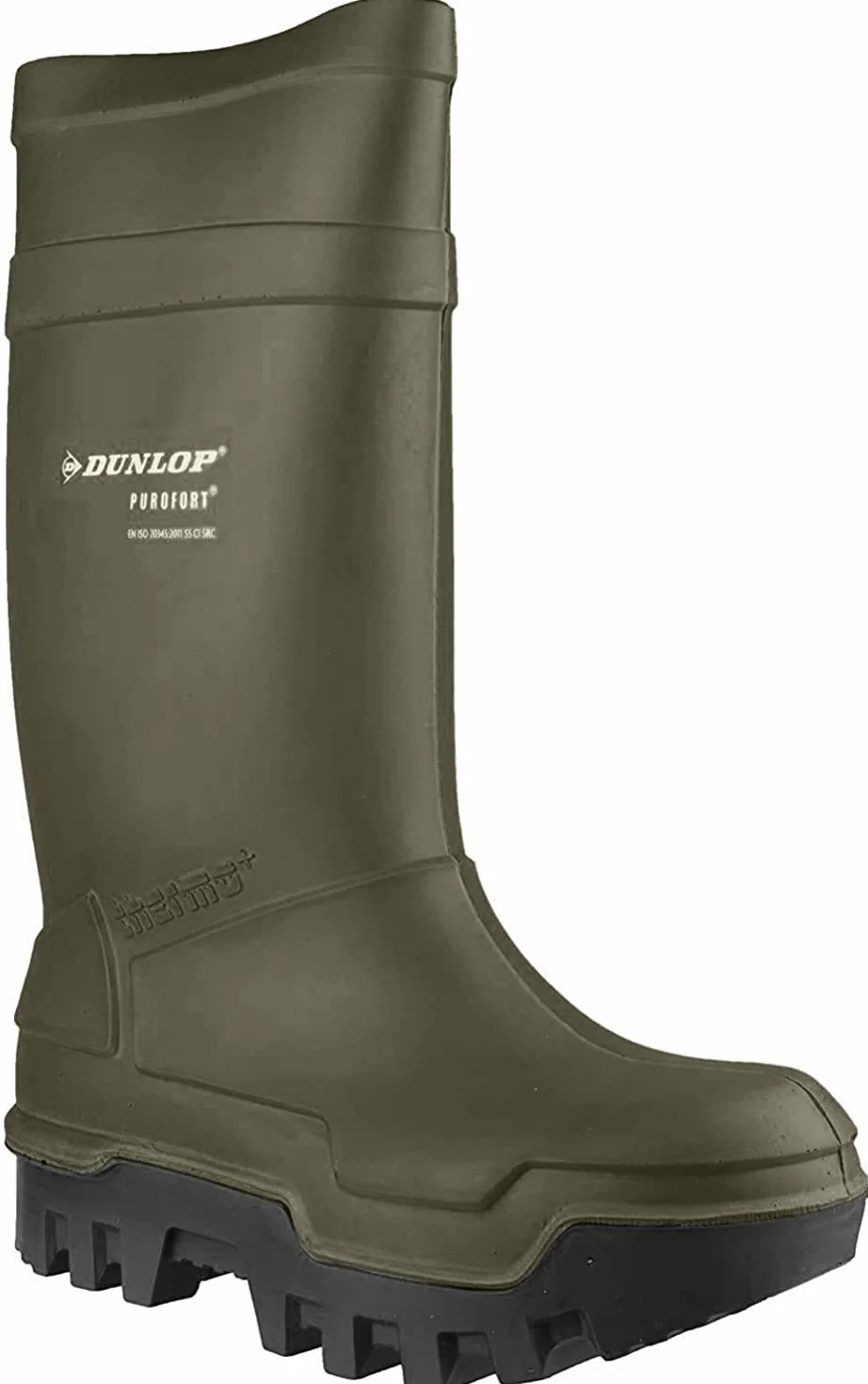Dunlop Mężczyźni Dunlop Purofort Thermo+ Buty Ochronne, Oliwkowy, 43 EU