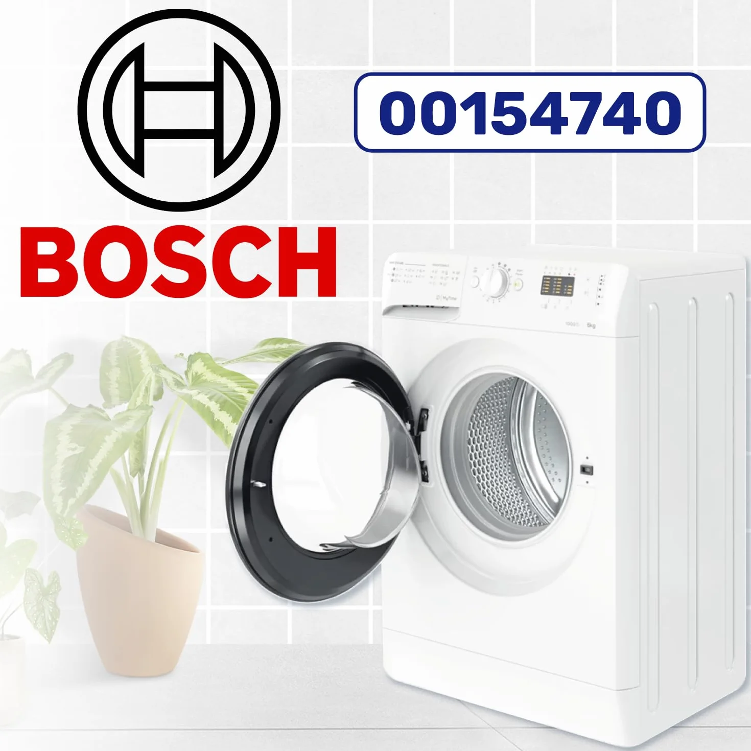Szczotki węglowe do pralki silnikowej Bosch 5 x 12,5 x 36 mm
