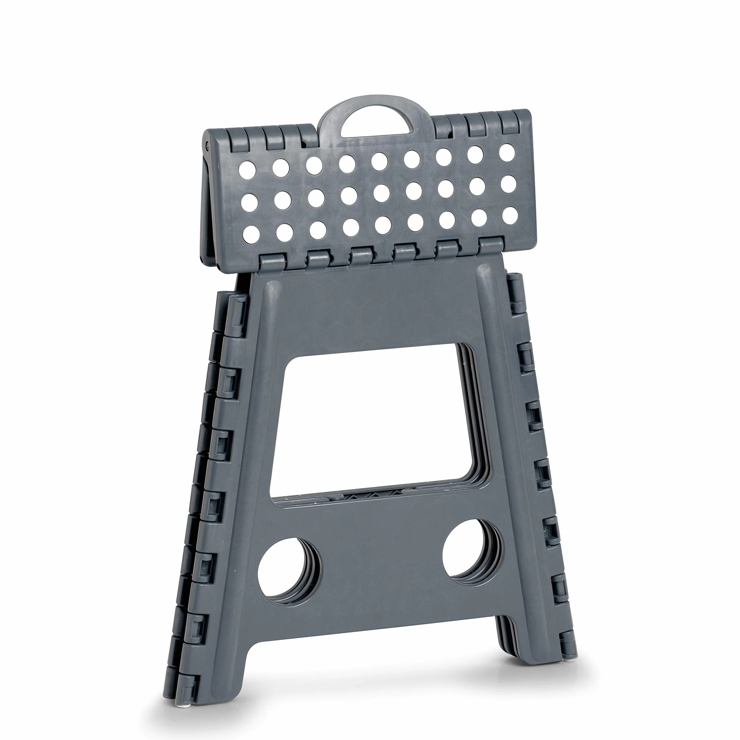 Zeller Składany Stołek Premium 150 kg 38,5 x 31,5 x 39 cm Antracyt