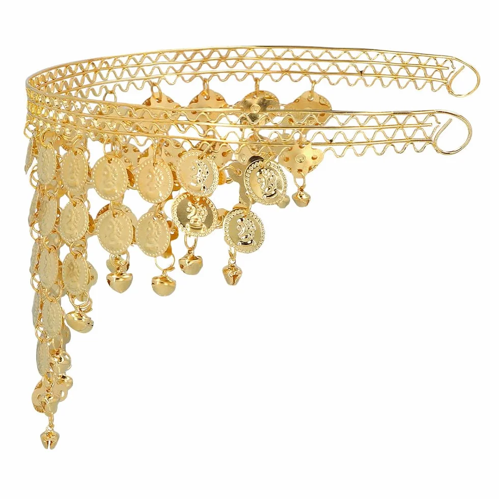 Boland - 64564 - Belly Dancer Headband, akcesoria do kostiumów, akcesoria do tańca brzucha, Mottoparty i karnawału