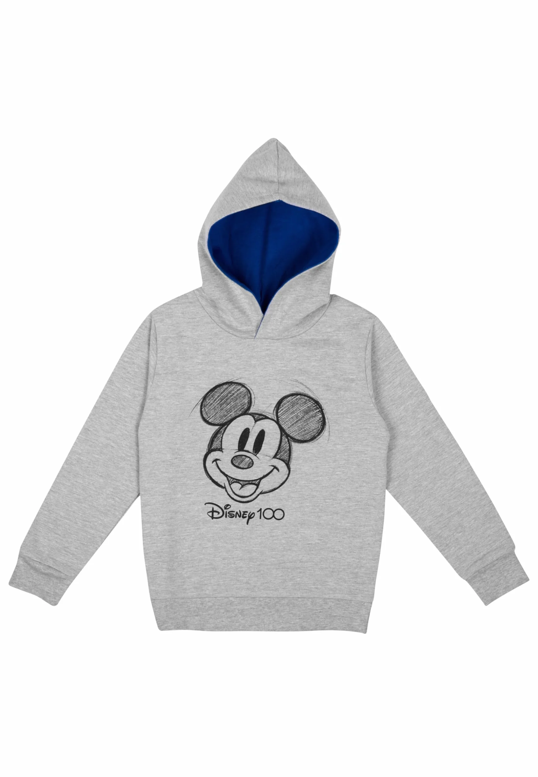 Disney Mickey Mouse bluza z kapturem dla chłopców – dziecięca bluza z kapturem, szara