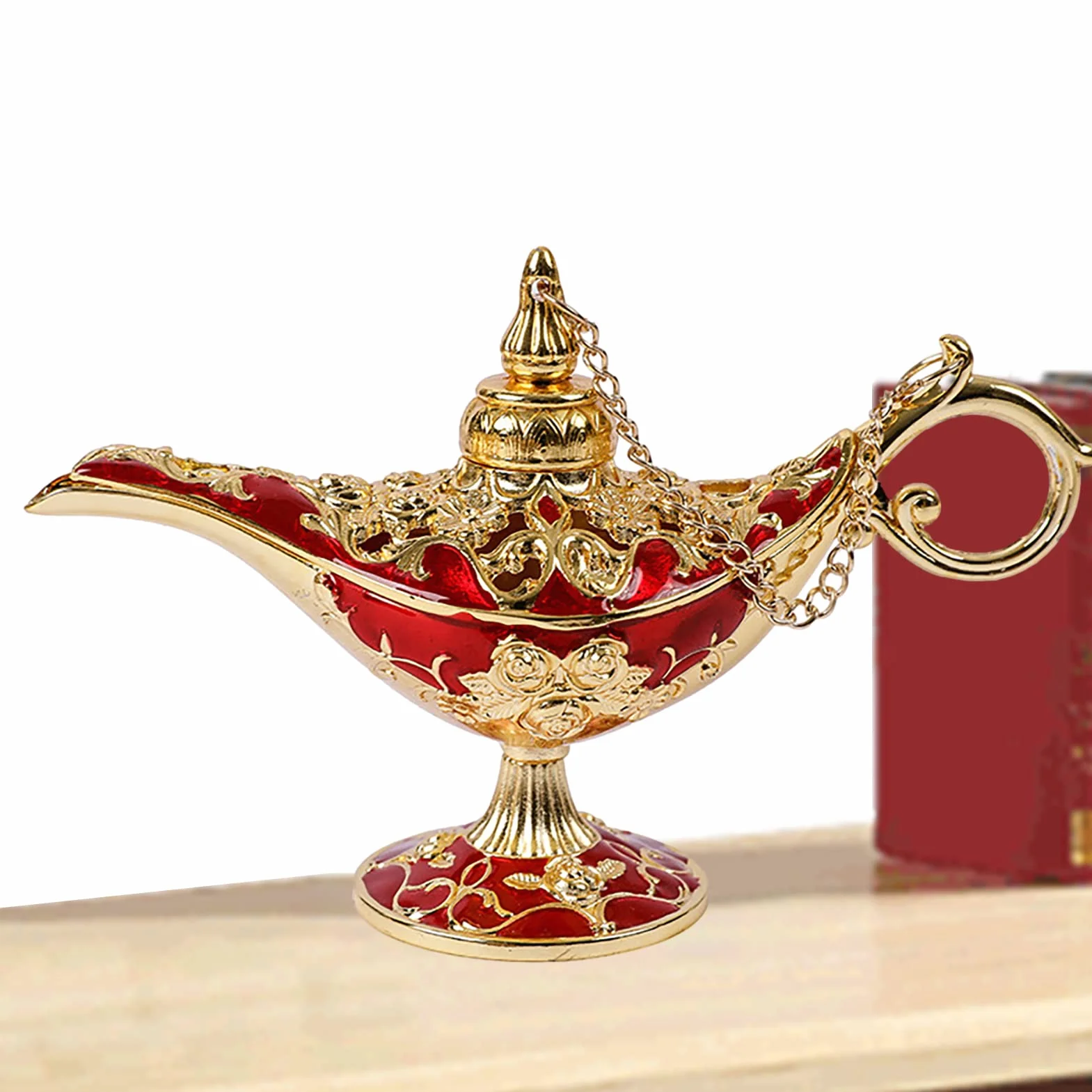 Lampa arabska Aladyn Vintage metalowa rękodzieło klasyczna ozdoba