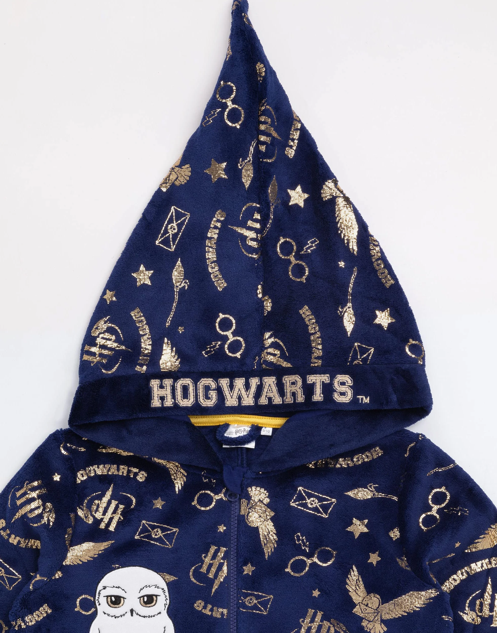 Harry Potter Onesie Dziewczyny Dzieci Hogwarts Hedwig WSZYSTKO W ONE PAJAMA