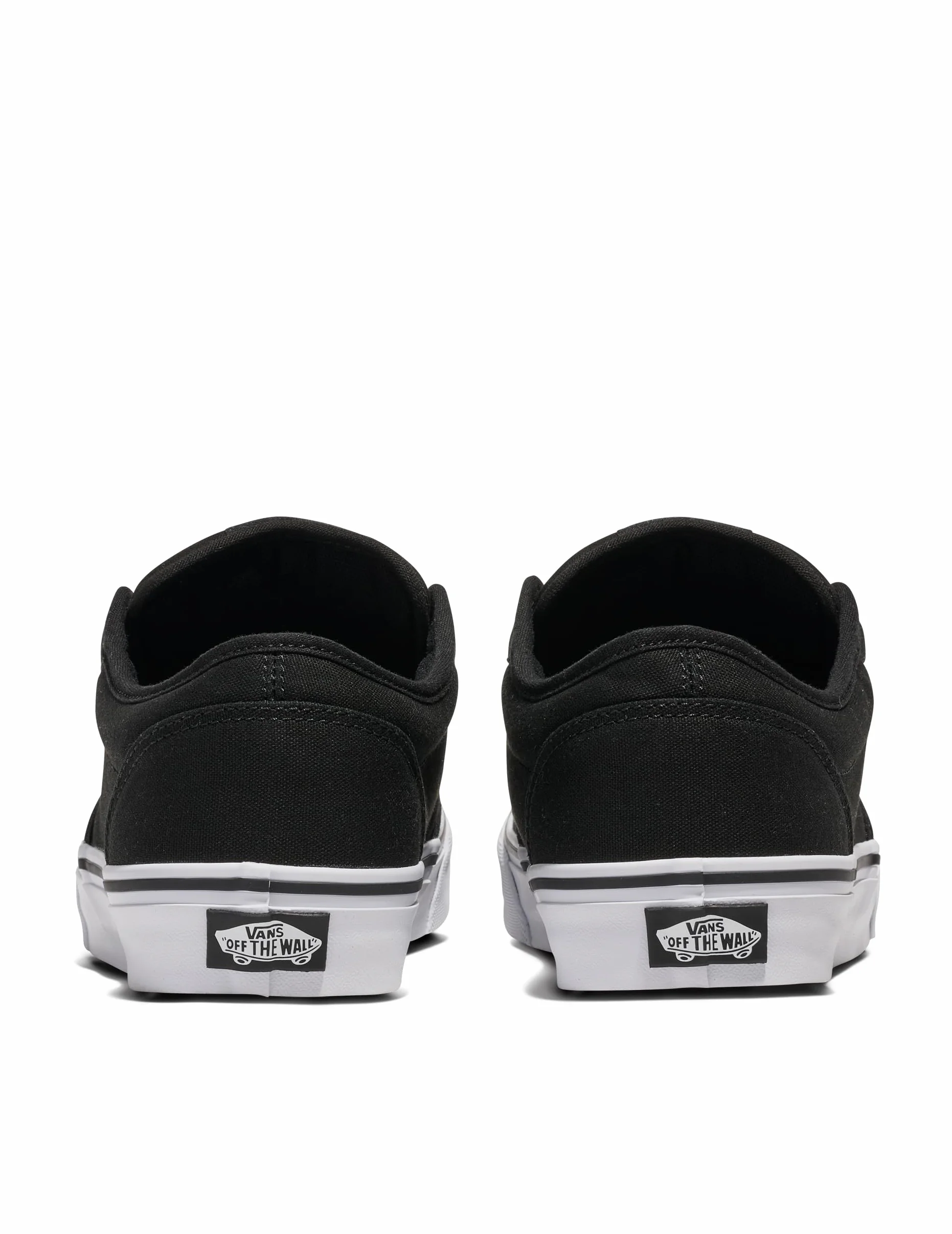 Vans Męski Atwood Canvas Trainers, Black/Black