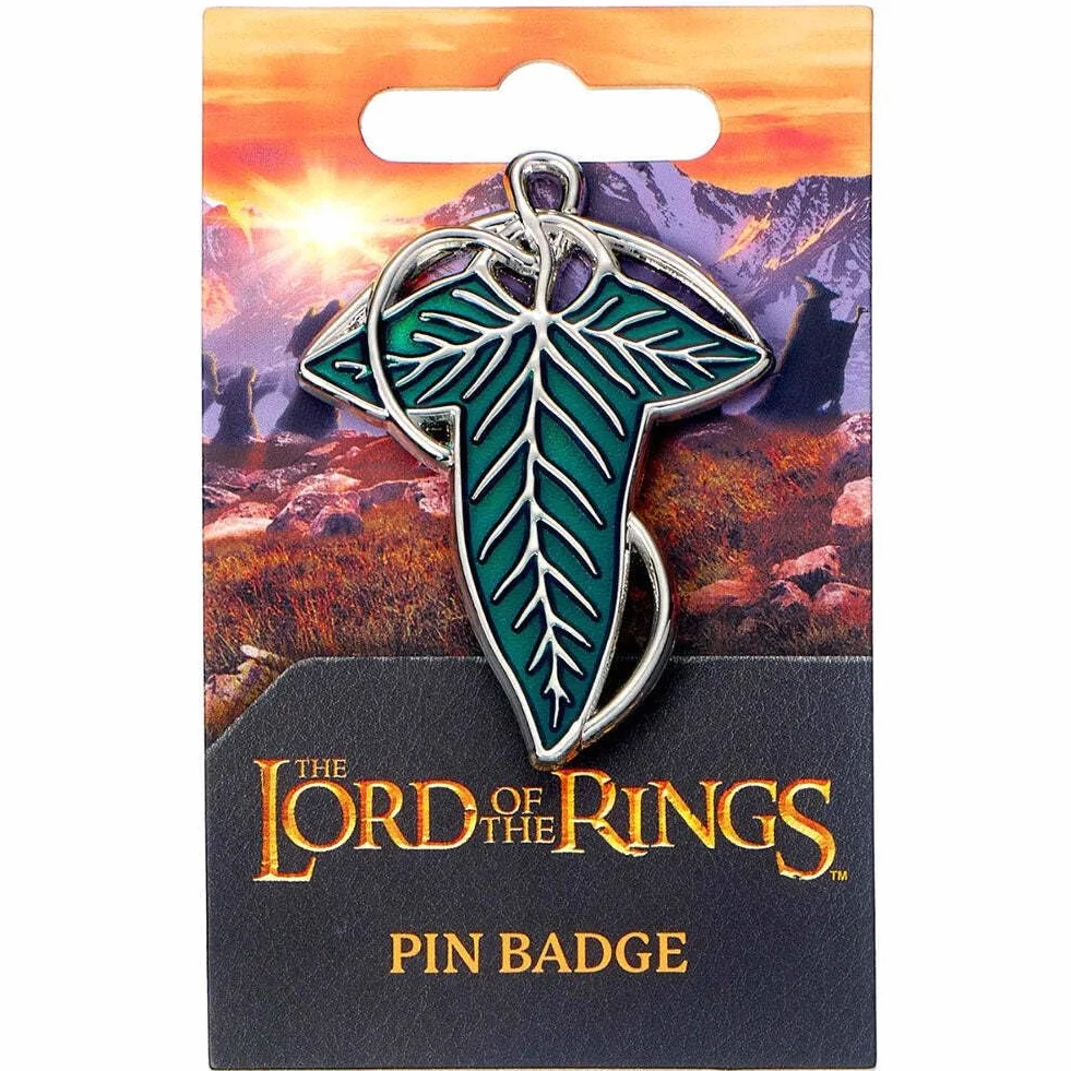 The Lord of The Rings The Leaf Of Lorien pin badge
