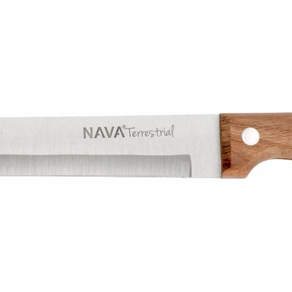 NAVA Nóż kuchenny stalowy TERRESTRIAL 36 cm do cięcia ciast i tortów