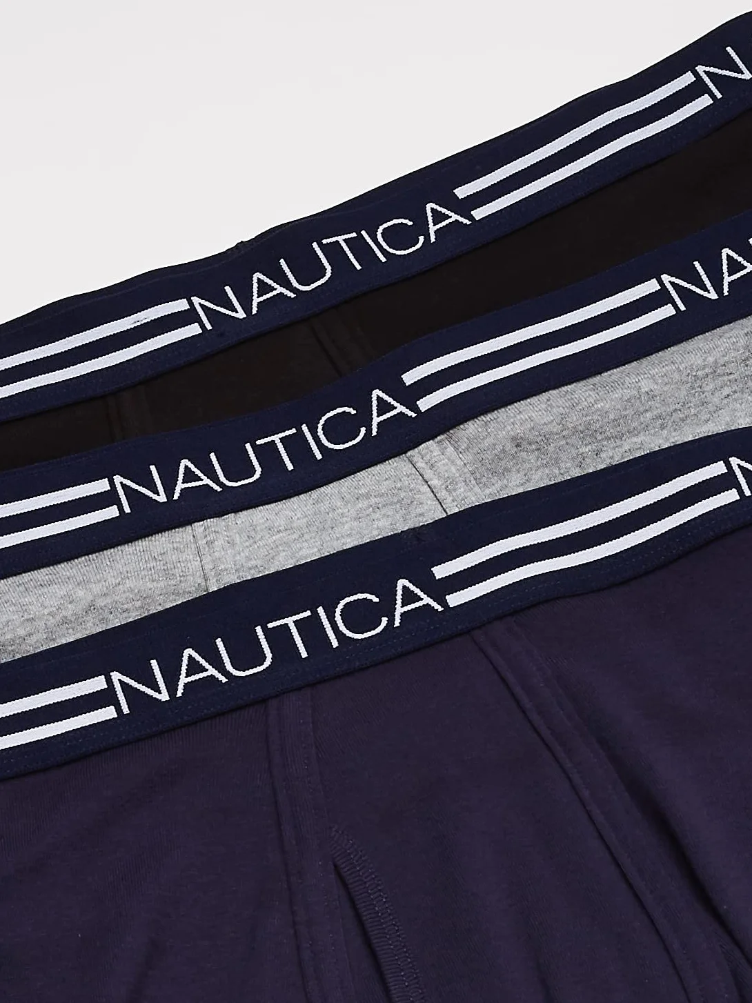 Nautica Krótkie bokserki męski 3-pack Cotton Boxer Brief