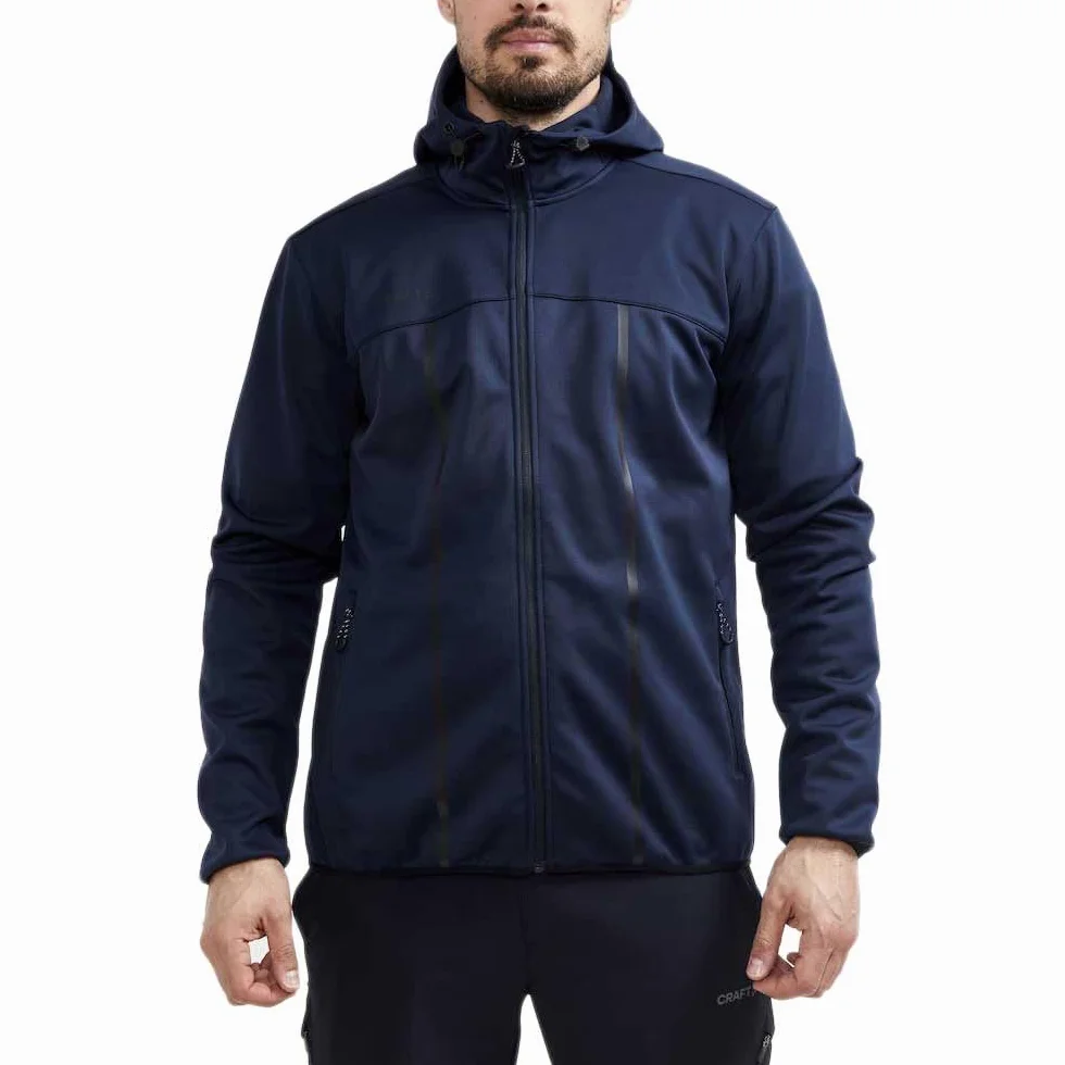 Craft Kurtka softshell Mężczyźni Adv Explore Winddichte, Wasserabweisende Softshelljacke Herren., 2 Seitentasche, 1 Innentasche., Übergangsjacke Herren
