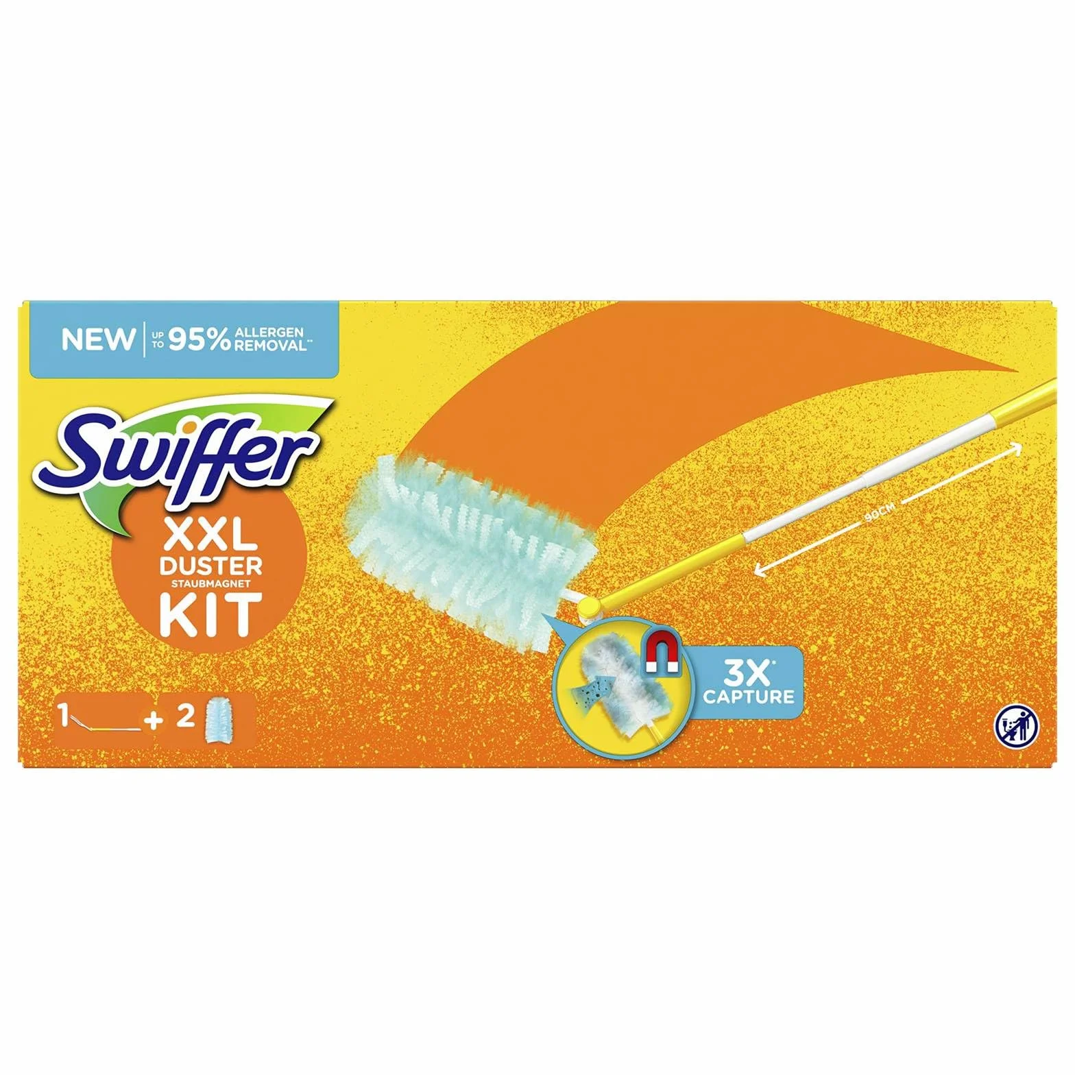 Swiffer Duster XXL Starter Kit 1 + 2 ścierki do kurzu