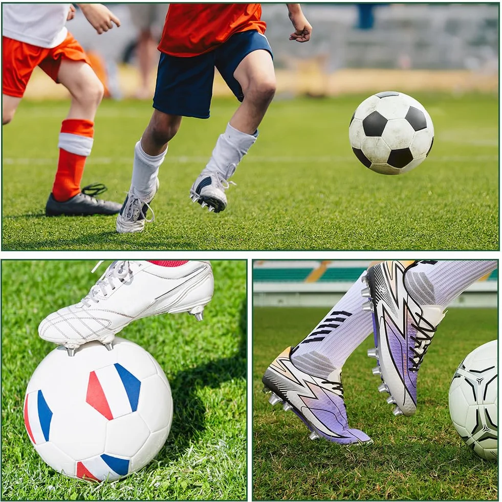 flintronic Wymienne kolce do butów piłkarskich, przezroczyste, antypoślizgowe, do rugby, plastikowe, dla dorosłych, dzieci, do piłki nożnej, rugby, różne aktywności na świeżym powietrzu