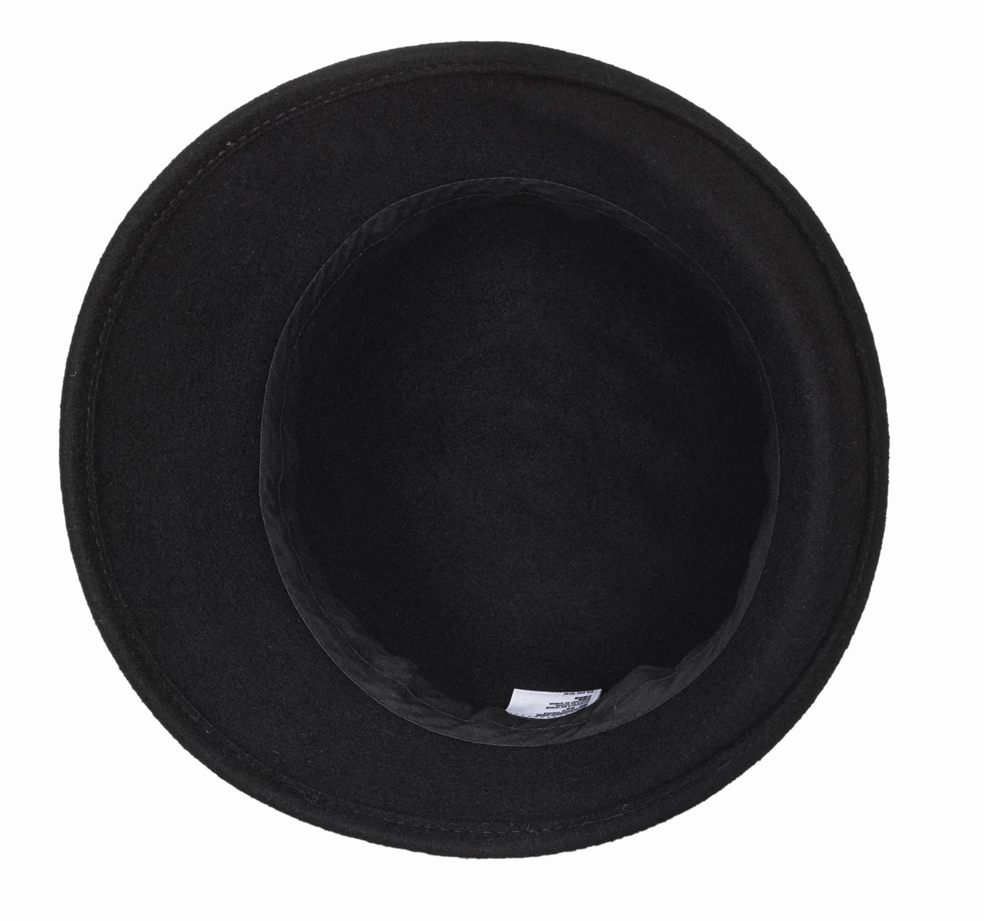 Damski kapelusz typu bucket z lat 20. XX wieku, klosz, kapelusz kościelny z kokardą, Czarny, M