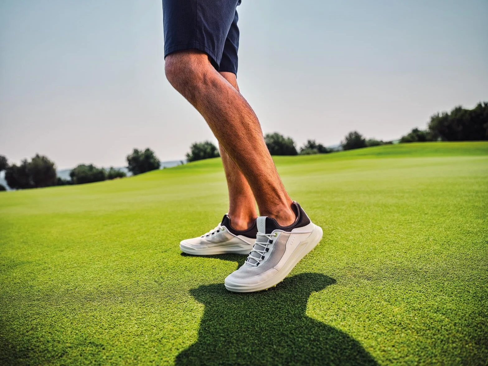 ECCO Męskie buty golfowe 2024 M Core amortyzowane, lekkie, oddychające, bez kolców