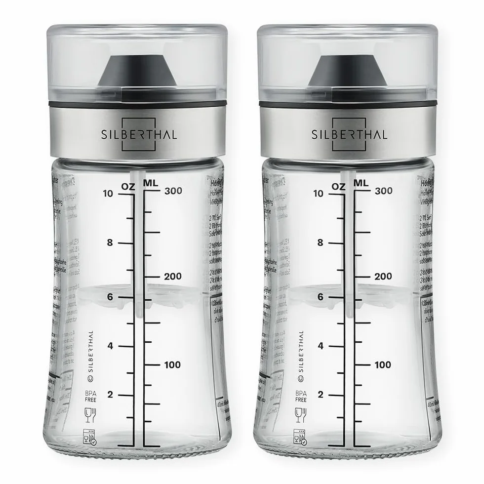 SILBERTHAL Shaker do dressingu 350 ml 2 szt. szklany