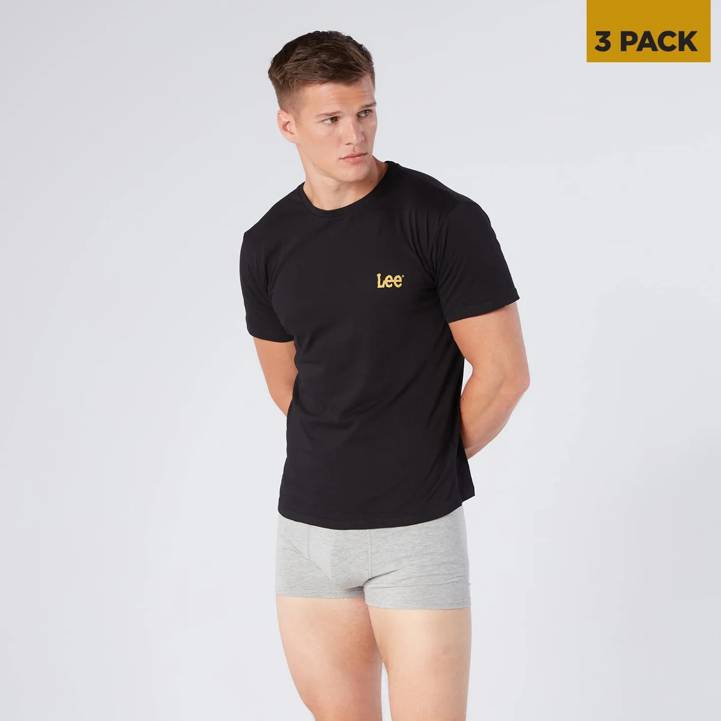 Lee Mężczyźni Standard Fit T-Shirty, Wielokolorowy, L