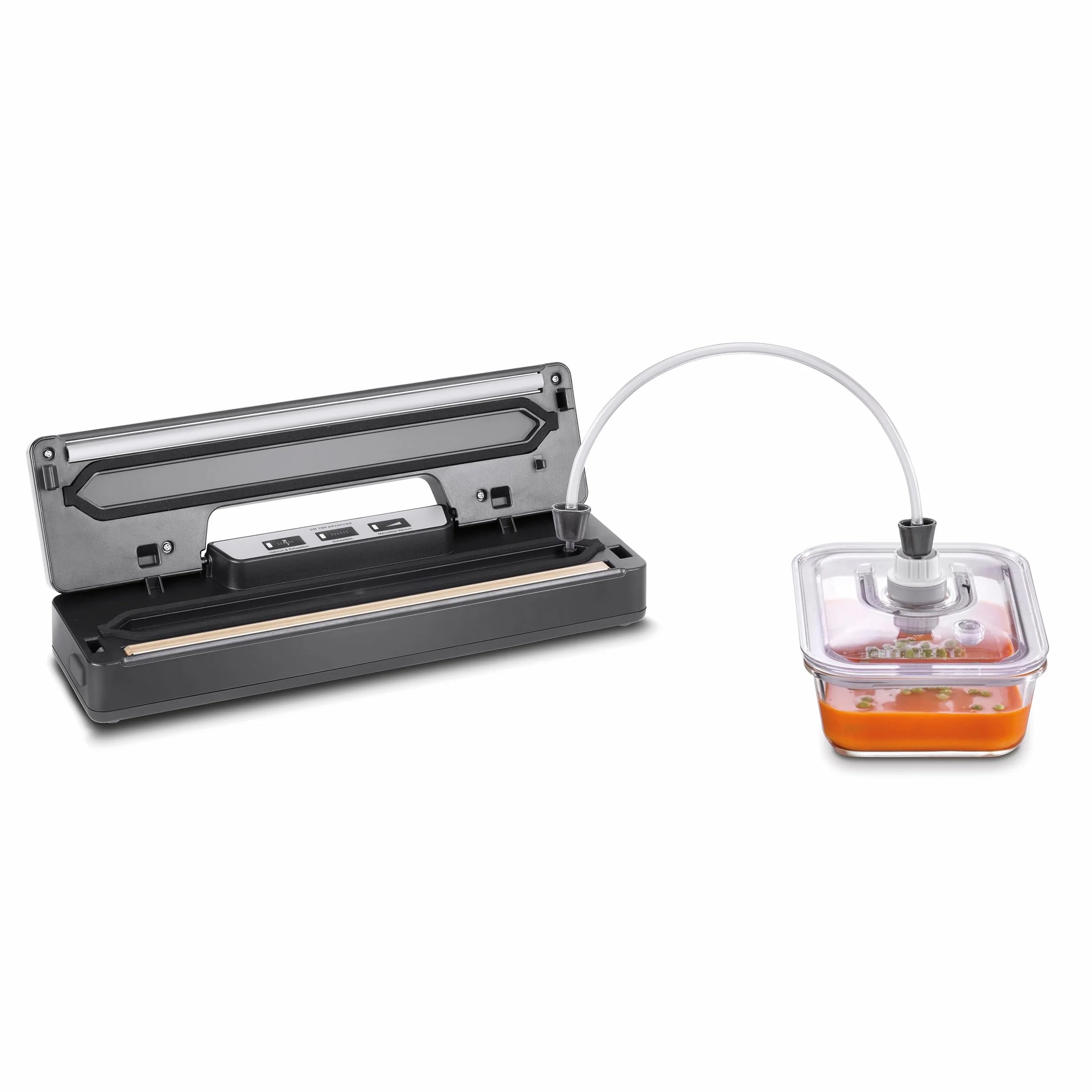 Caso Vr 190 Advanced Pakowarka Próżniowa, Czarny, 30 cm