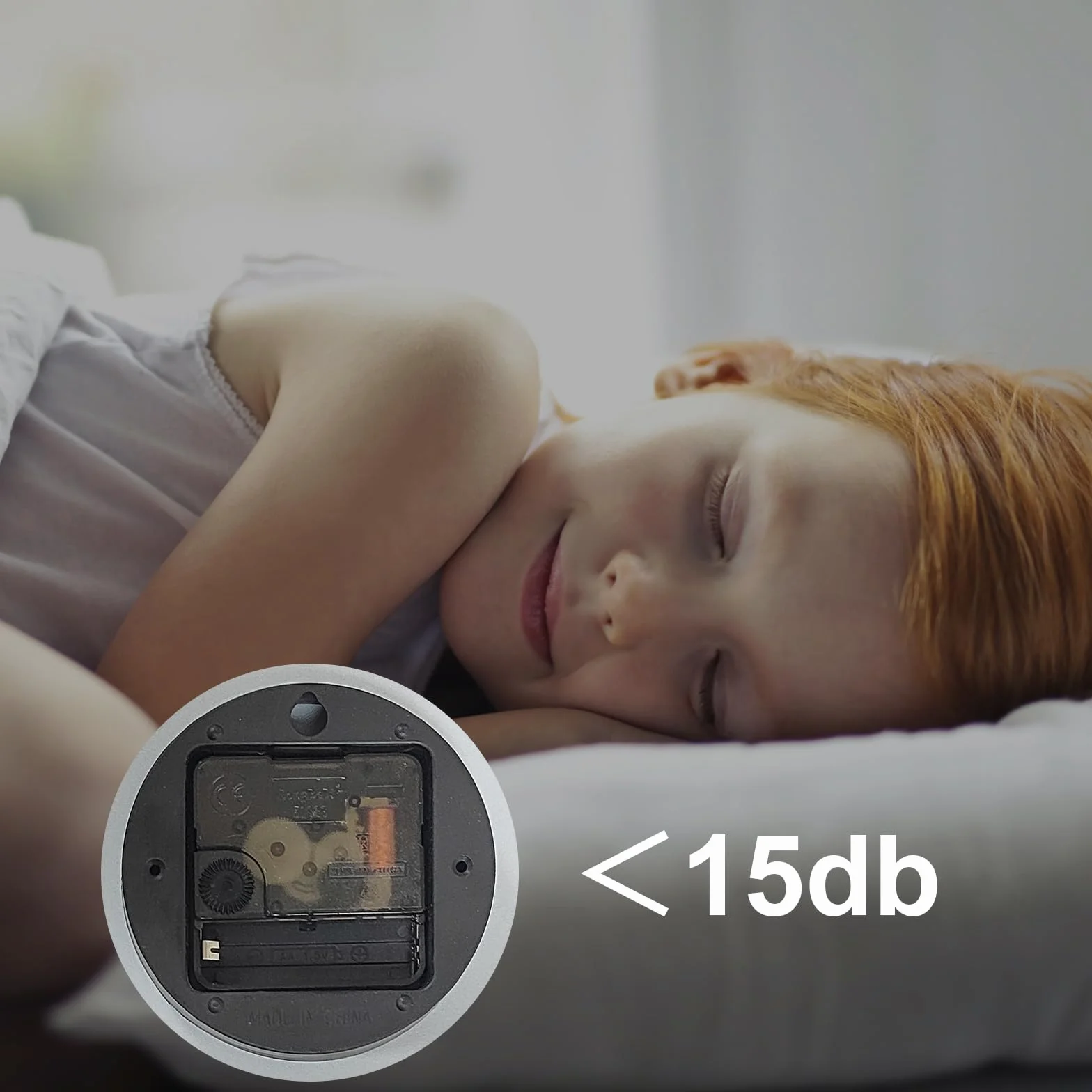 Zegar ścienny szklany 30 cm bezgłośny okrągły dekoracyjny