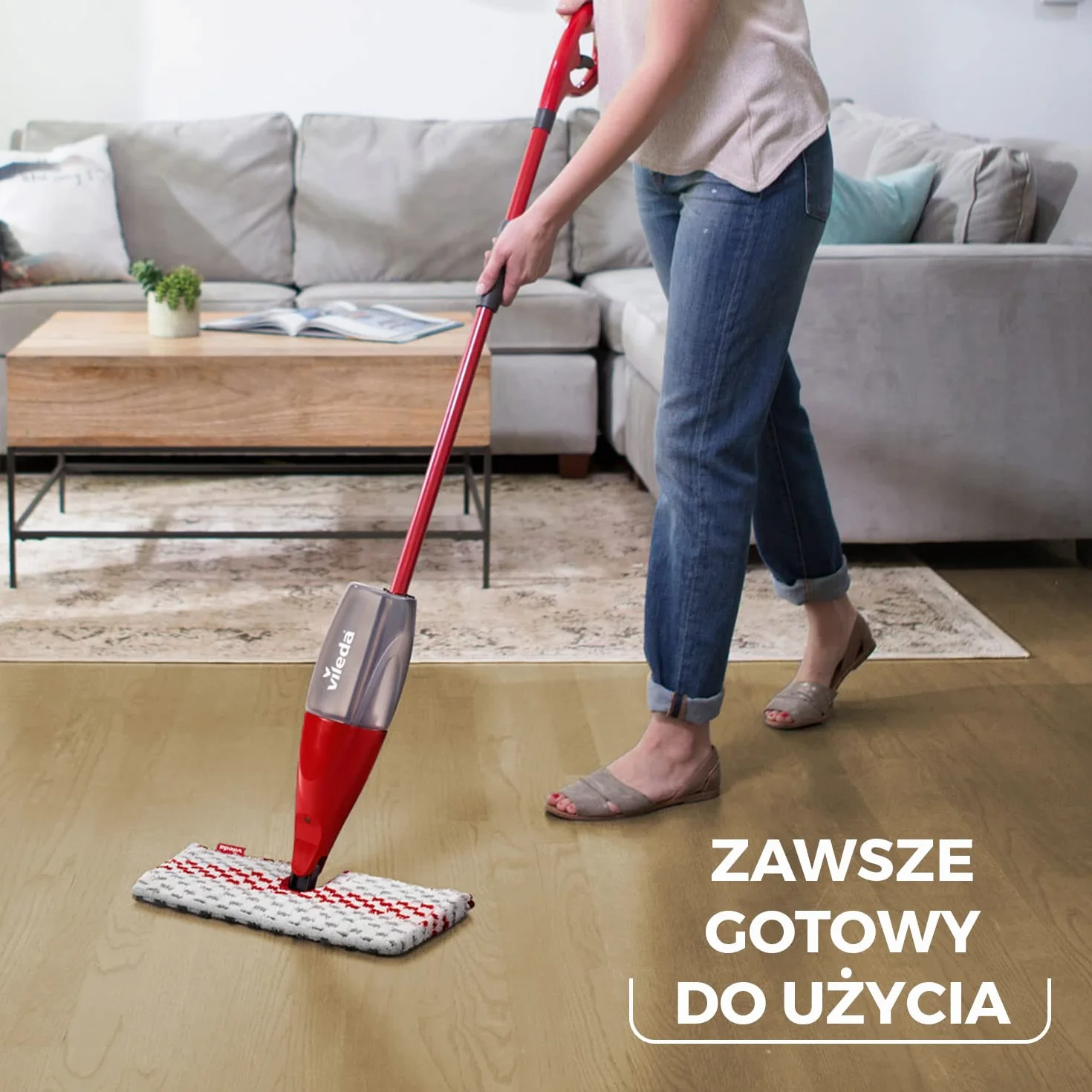Vileda Mop płaski Ultramax 1-2 Spray ze spryskiwaczem