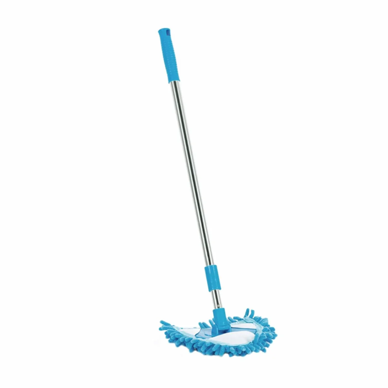 Gatuida 2 Szt Teleskopowy Trójkątny Mop Środek Do Czyszczenia Wanny Teleskopowy Mini Mop z Mikrofibry Ściereczka z Mikrofibry Płuczka Nastawny Brzdąc Szczotka Do Mycia Samochodu Plastikowy