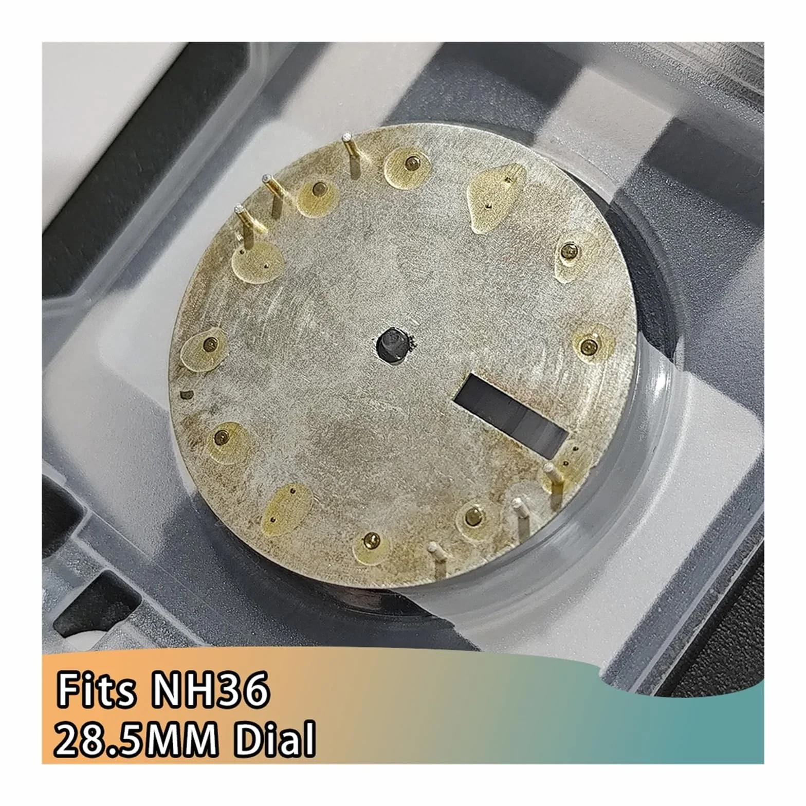 1 szt. NH36 28,5 mm akcesoria do zegarków tarczowych Akcesoria NH35(05,3 pieces)