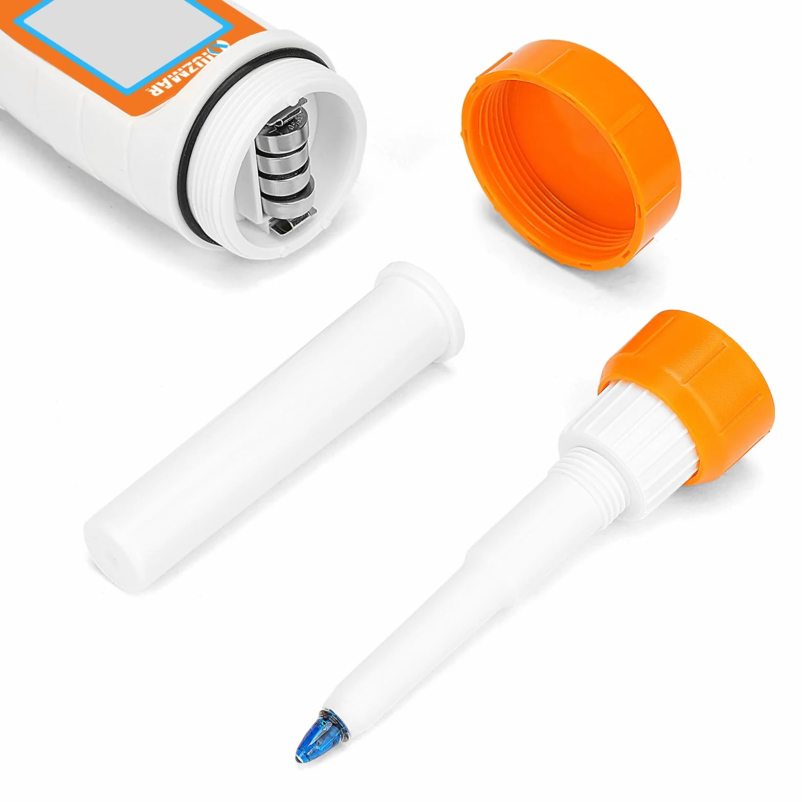 UIUZMAR pH Inteligentny miernik do żywności, zestaw do testowania pH do zakwasu i ciasta chlebowego, tester żywności, miernik pH, cyfrowy miernik do kiełbas i innych półstałych ciał stałych