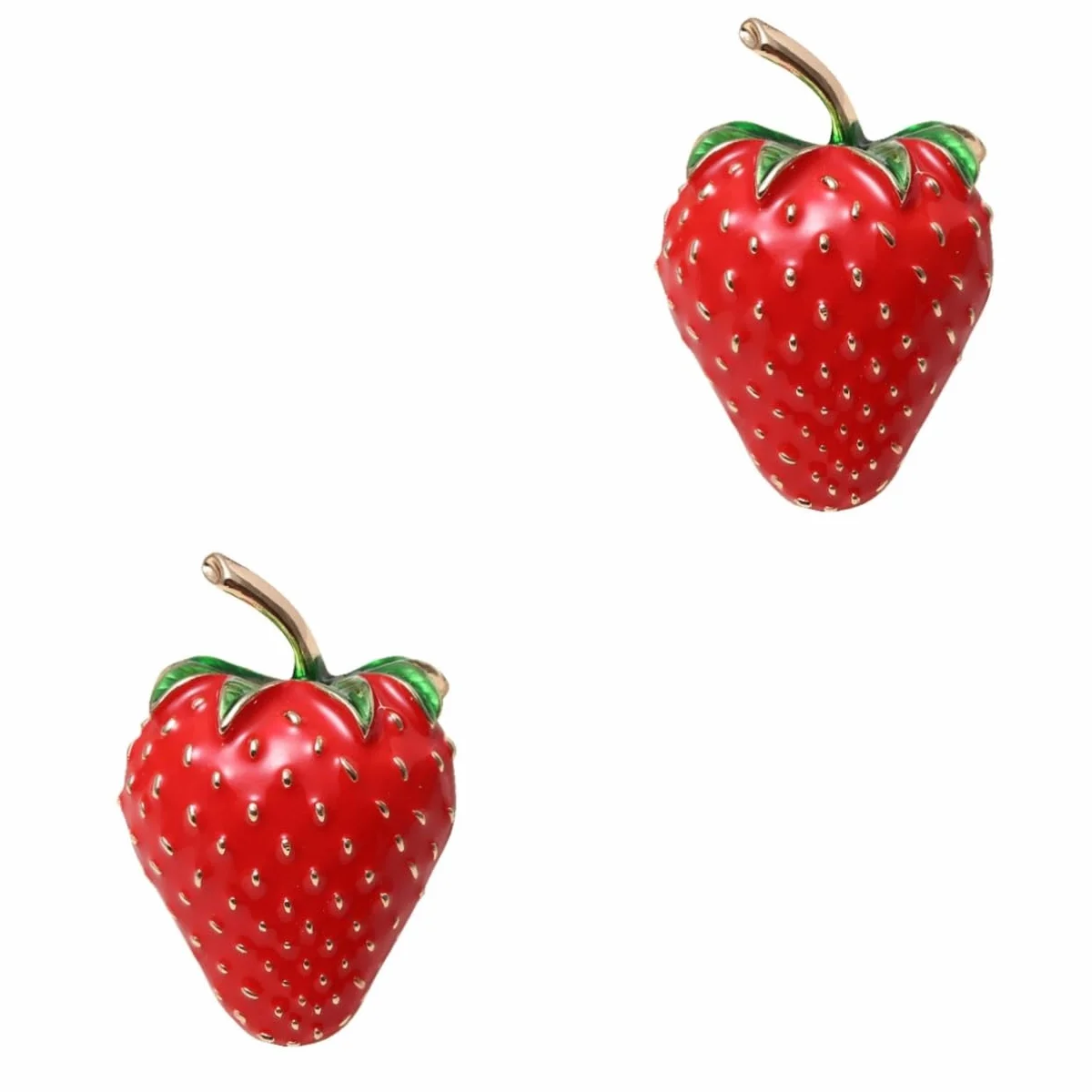 PACKOVE 2 Truskawkowy Stanik Podpiersiowy Na Ubrania Truskawkowa Broszka Dziecięca Broszka Dziecko Szalik Klamra Czerwone Owoce