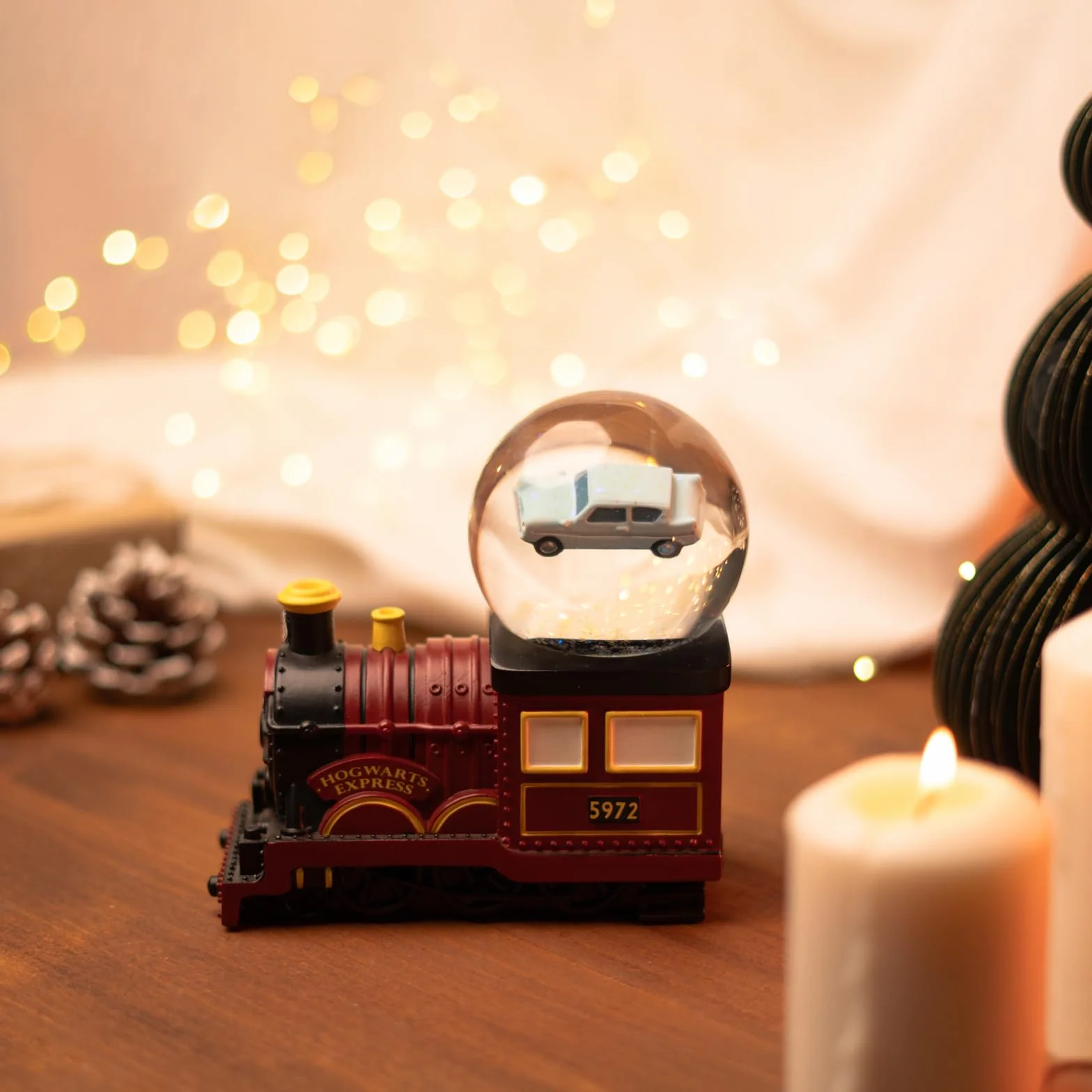 Grupo Erik Harry Potter Kula Śnieżna - Hogwarts Express | Kule Śnieżne dla Dorosłych i Dzieci | Prezenty i Gadżety z Serii Harry Potter