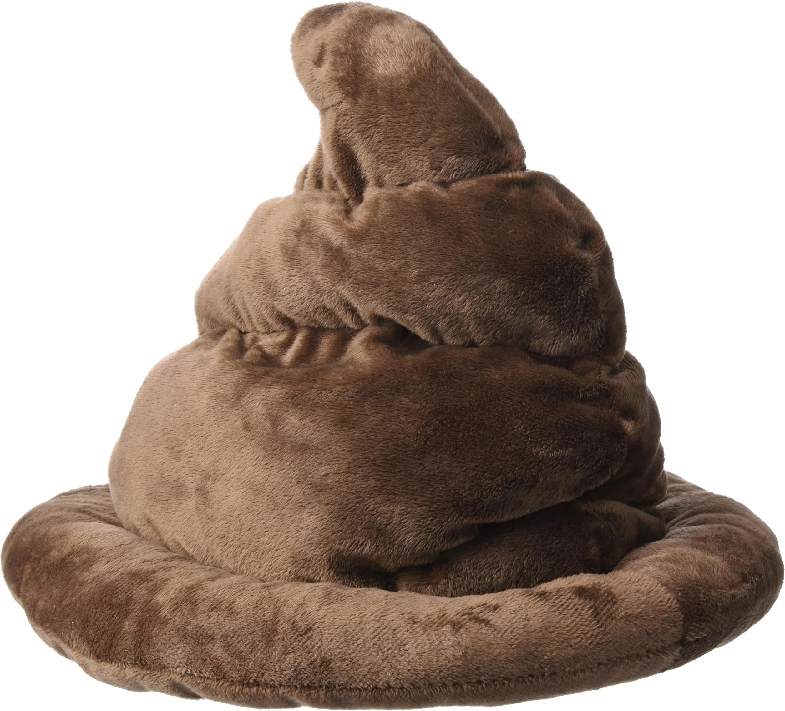 Boland 04284 - Kapelusz Shithead Mens, brzowy, jeden rozmiar dla wszystkich, emotikony, dodatek, motto imprezy, impreza tematyczna