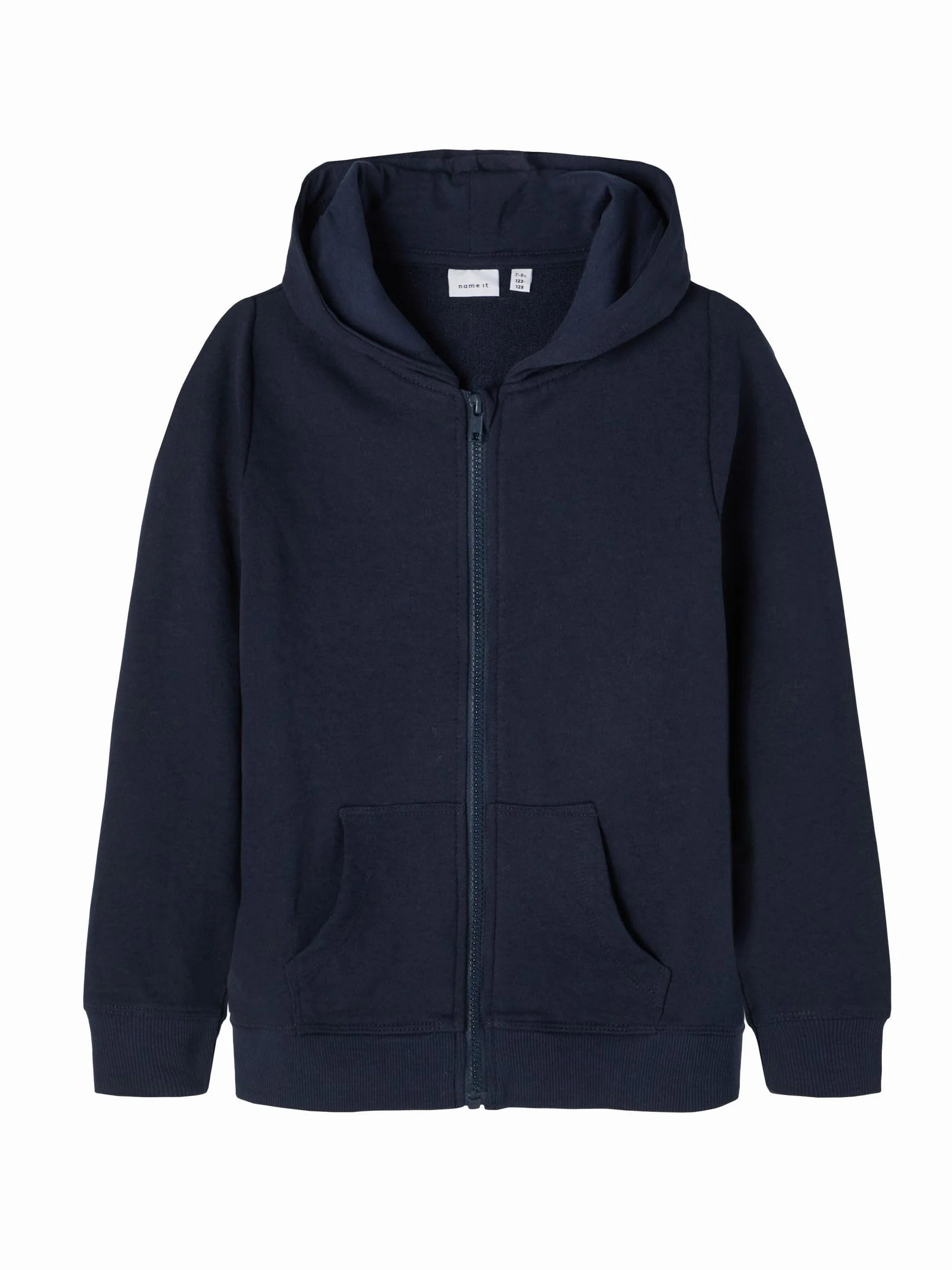 NAME IT Kurtka z kapturem Chłopcy Nkmnesweat Card W Hood Unb Noos