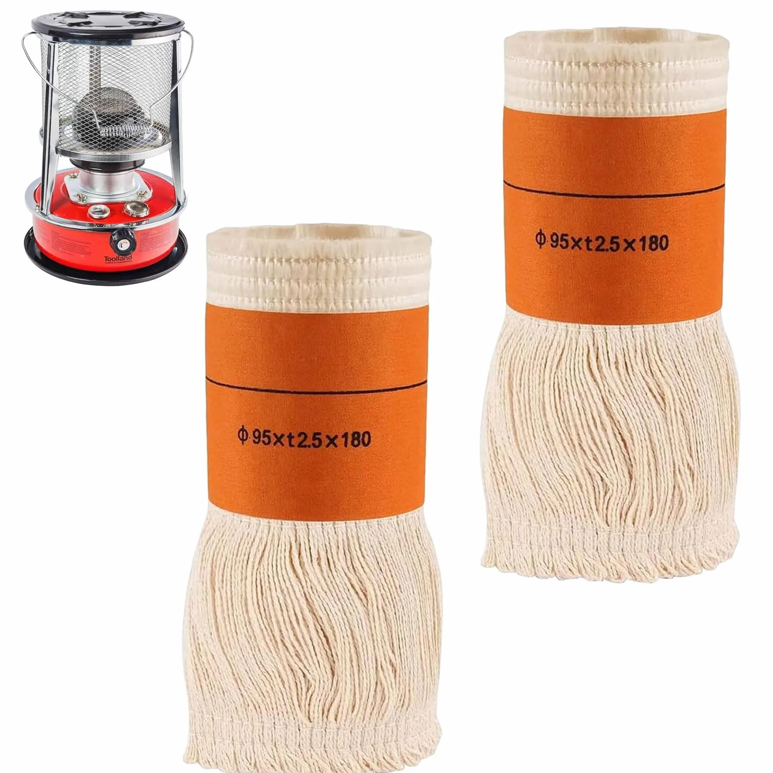 Knot do pieca naftowego, 2 sztuki lamp olejowych, knot do lampy, bawełniany knot wymienny, podgrzewacz nafty, knot do ogrzewania naftowego