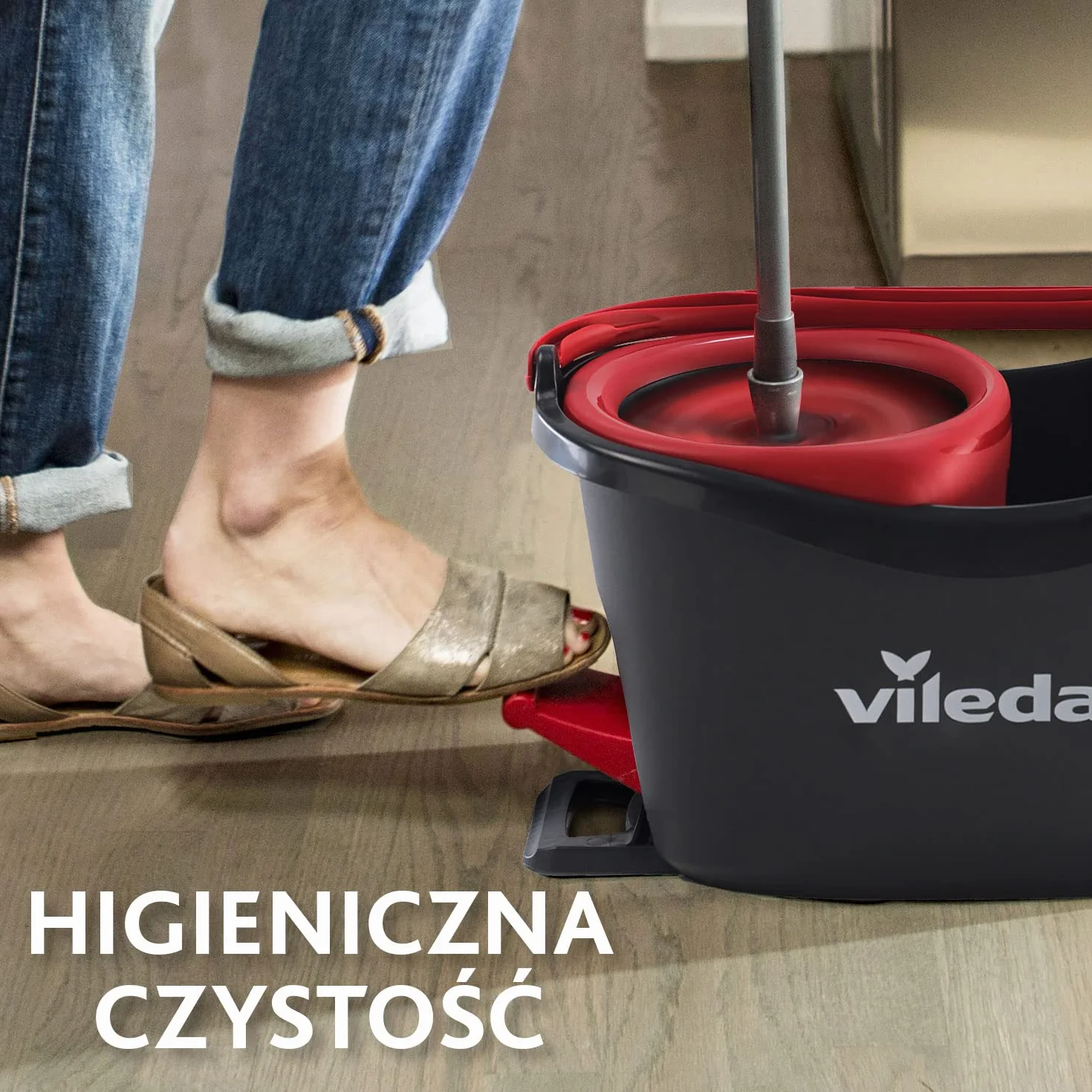 Vileda Wkład do mopa obrotowego Turbo 2w1 Mikrofibra