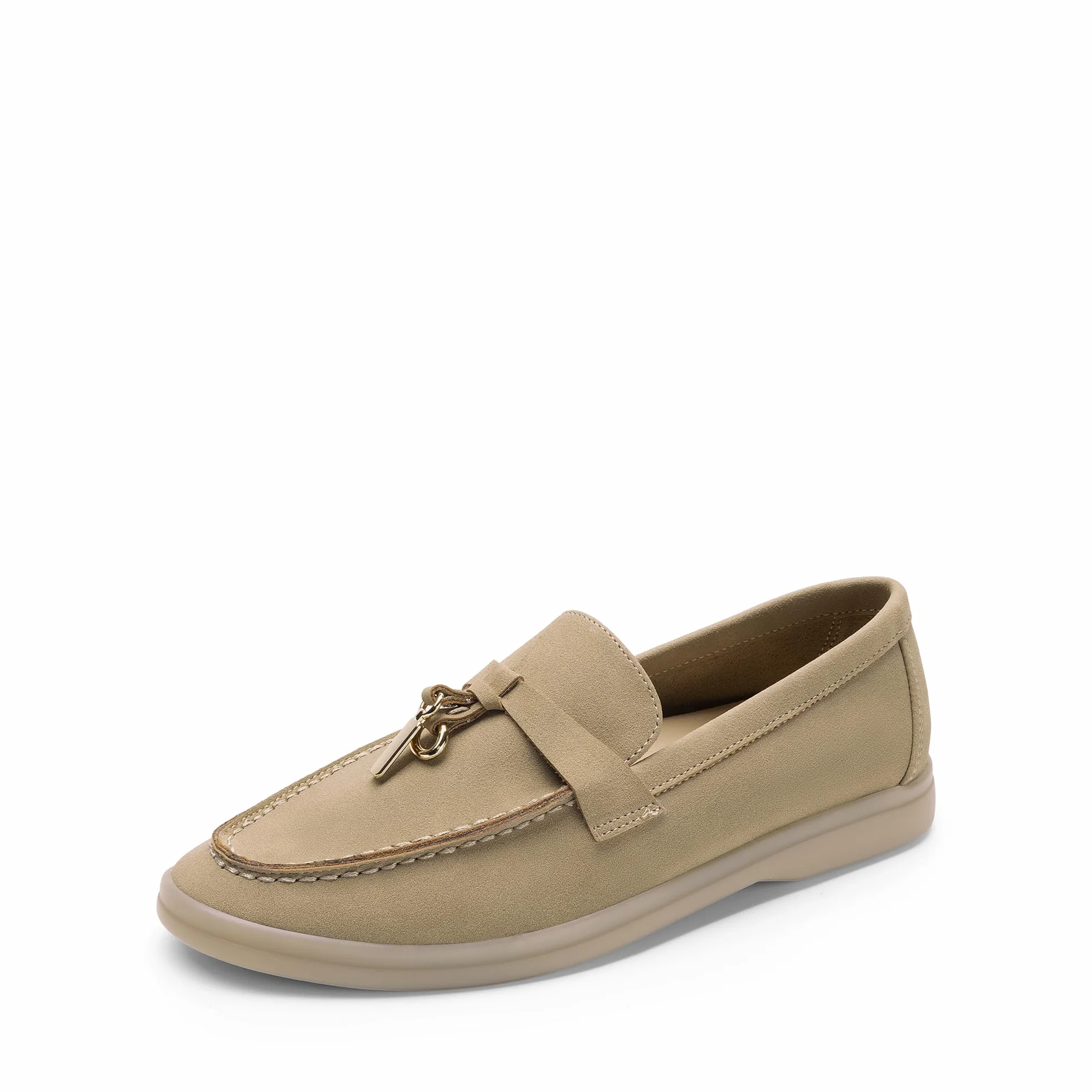 DREAM PAIRS Damskie mokasyny zamszowe mokasyny wsuwane wygodne codzienne eleganckie biznesowe buty robocze z podparciem łuku