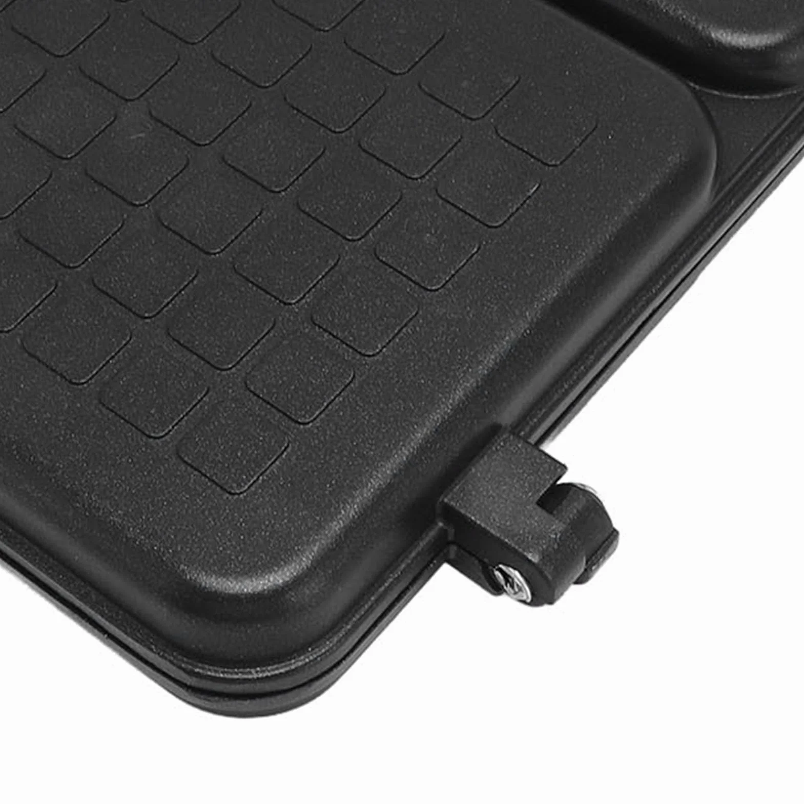 Patelka Aluminiowa Dwustronna Bystry Smażenie Panini z Uchwytem Odłączoną Grillowaną Klapką