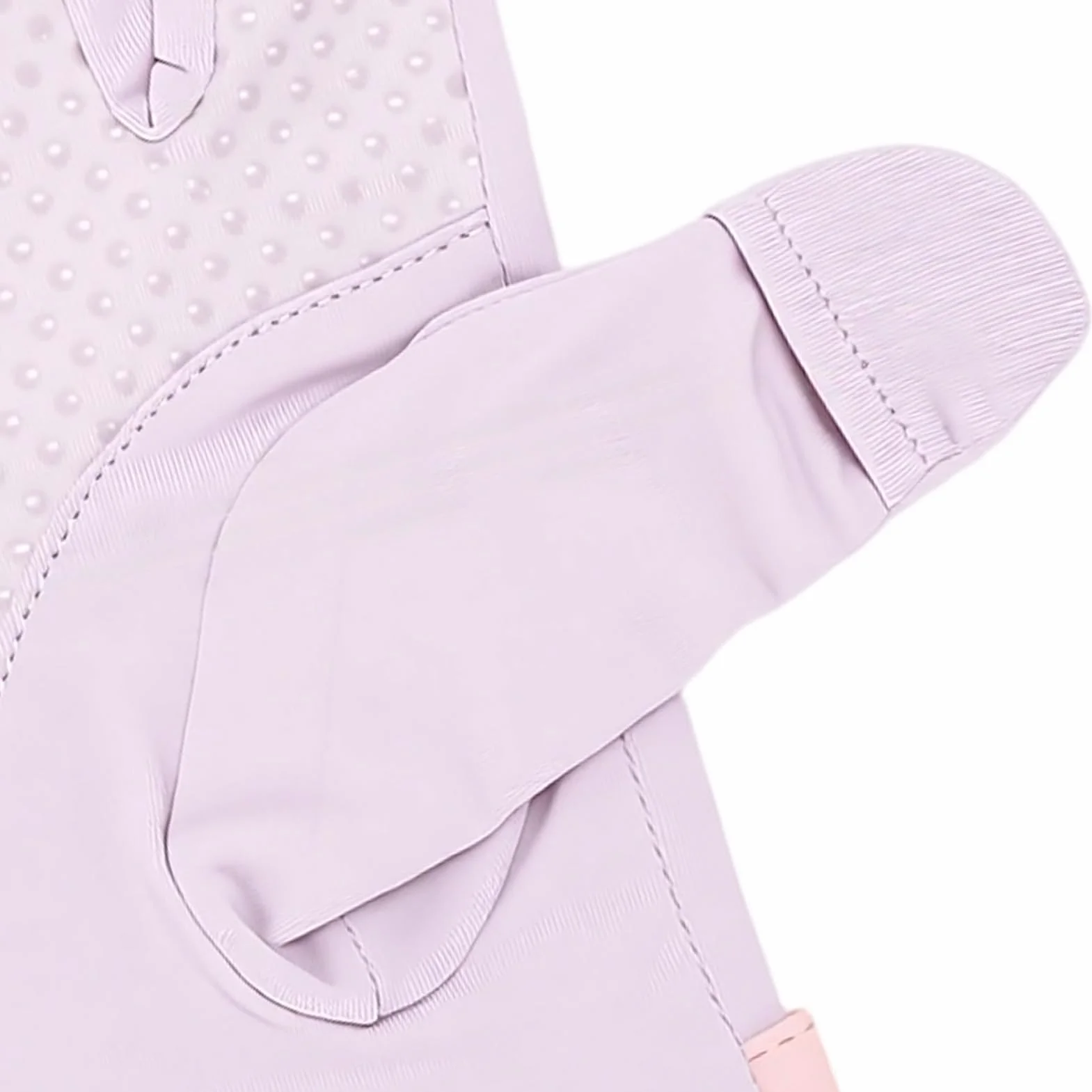 Generic Rękawiczki Chłodzące Ice Silk UPF50+ Odporne na Słońce dla Kobiet ze Zdejmowanymi Końcówkami Palców do Prowadzenia Pojazdu, Jazdy na Rowerze i Biegania Zajęcia świeżym Powietrzu — Rozmiar